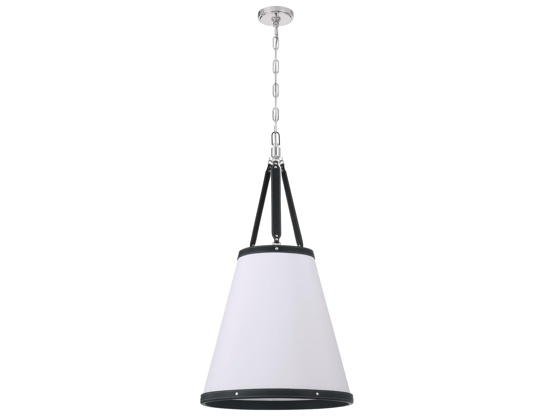 Crystorama Callahan 4-Light Black Pendant