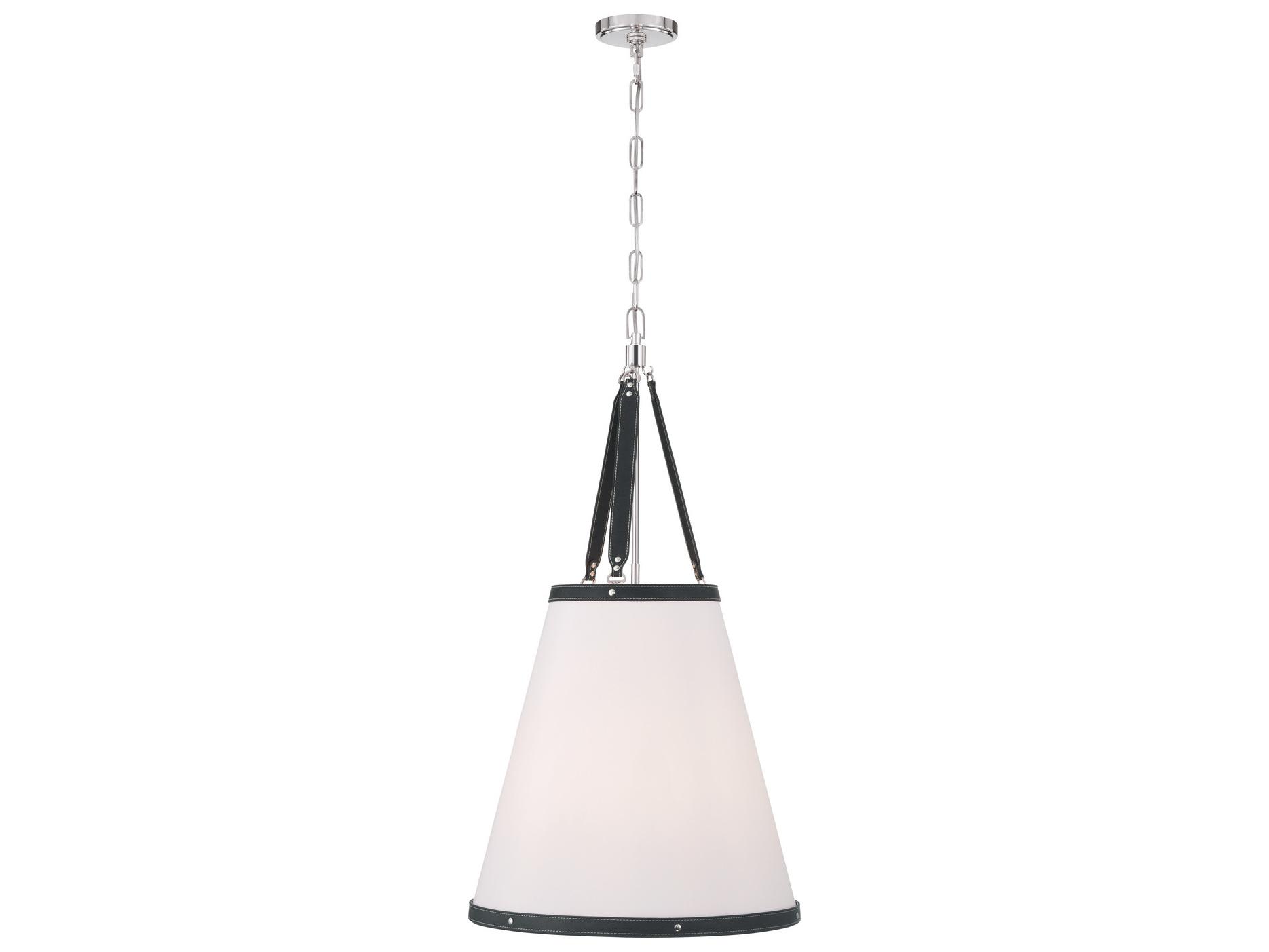 Crystorama Callahan 4-Light Black Pendant