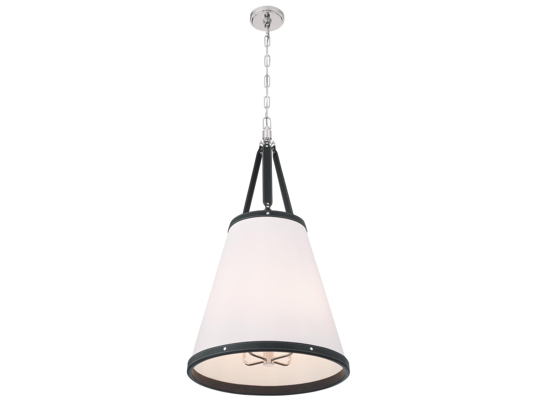 Crystorama Callahan 4-Light Black Pendant