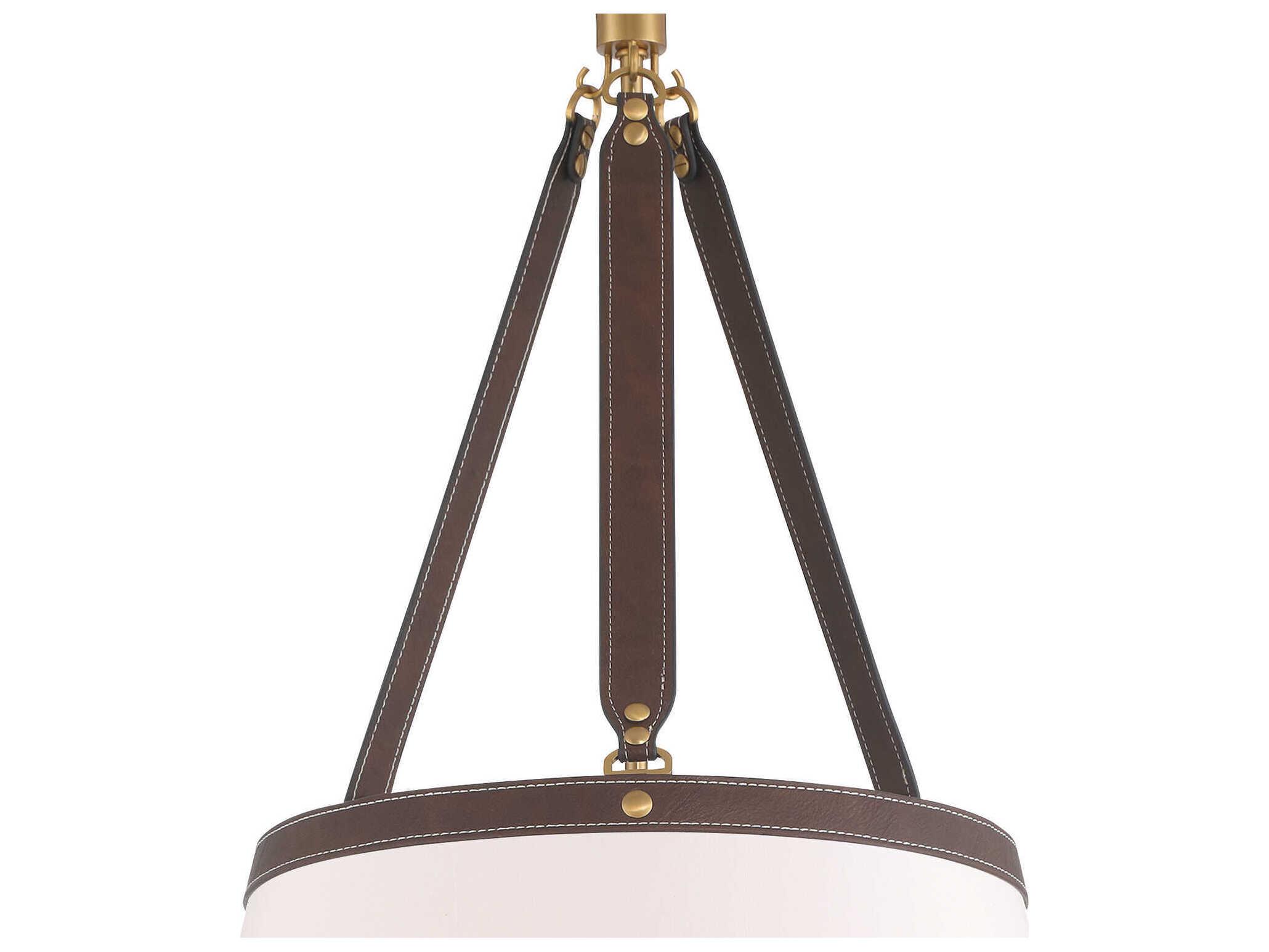 Crystorama Callahan 6-Light Luxe Gold Pendant