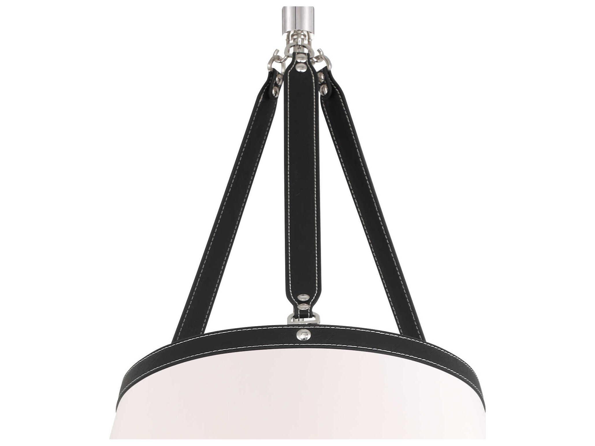 Crystorama Callahan 6-Light Polished Nickel Pendant