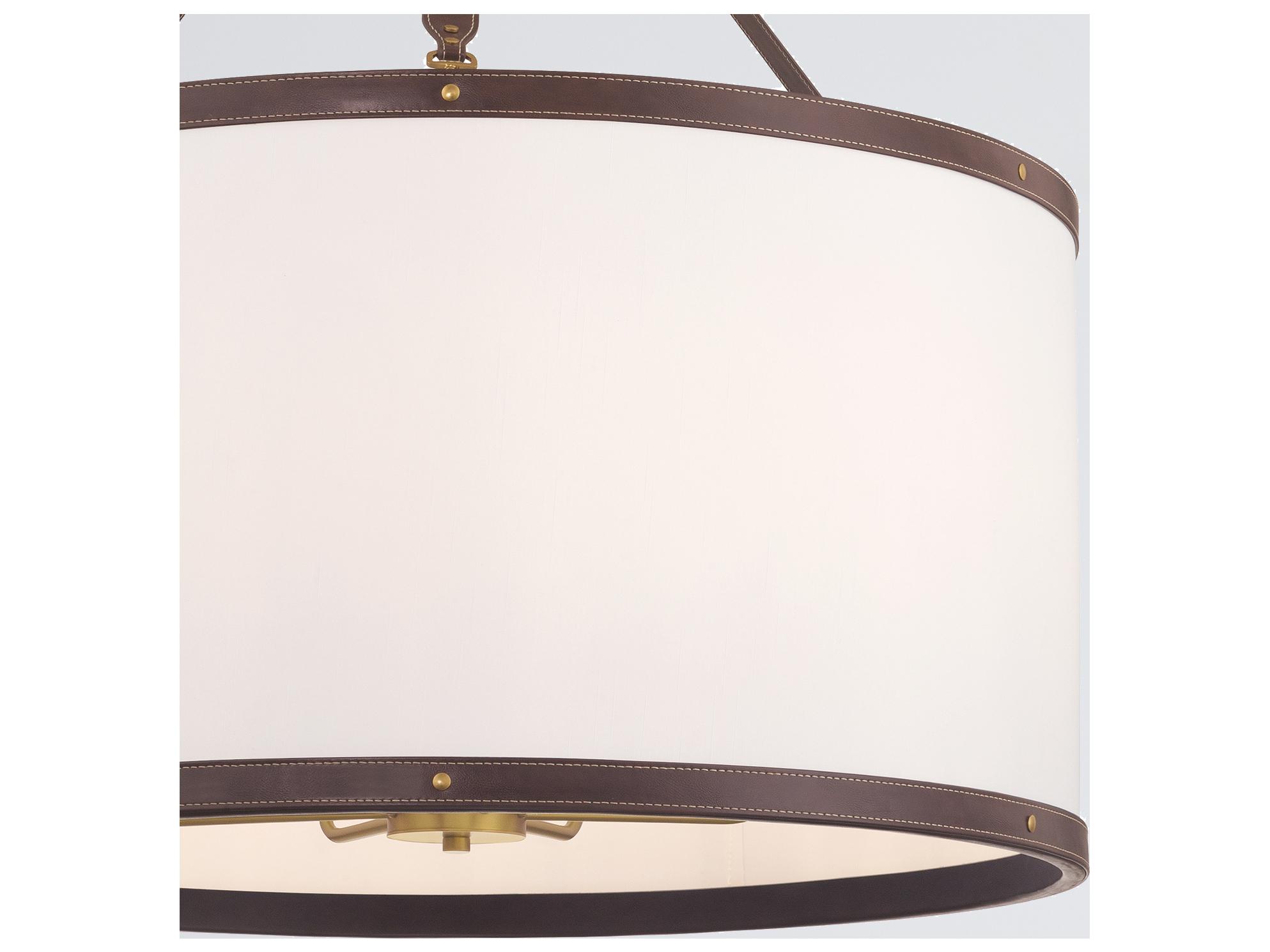 Crystorama Callahan 8-Light Brown Pendant