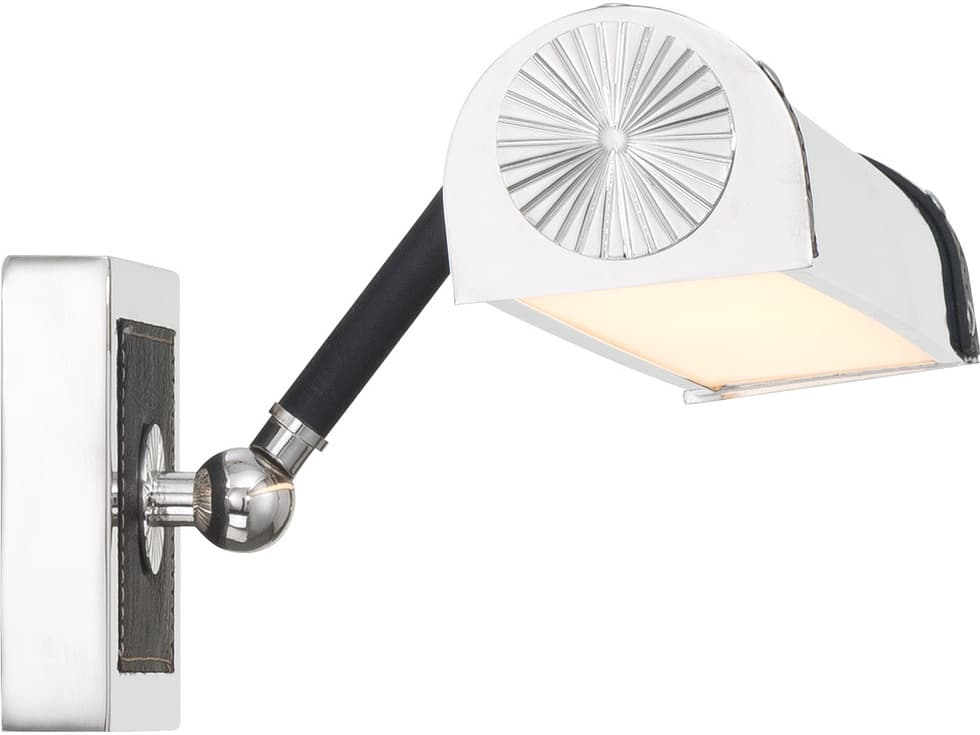 Crystorama Callahan 1-Light Black Picture Light