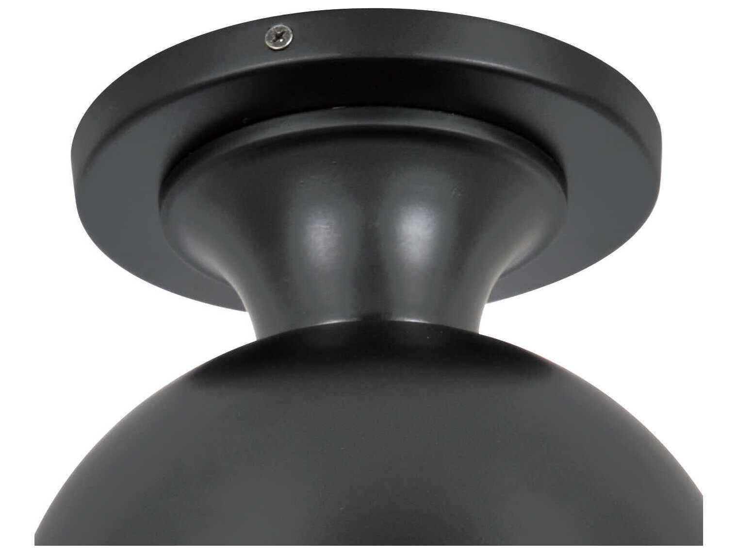 Crystorama Capsule Glass Outdoor Ceiling Light