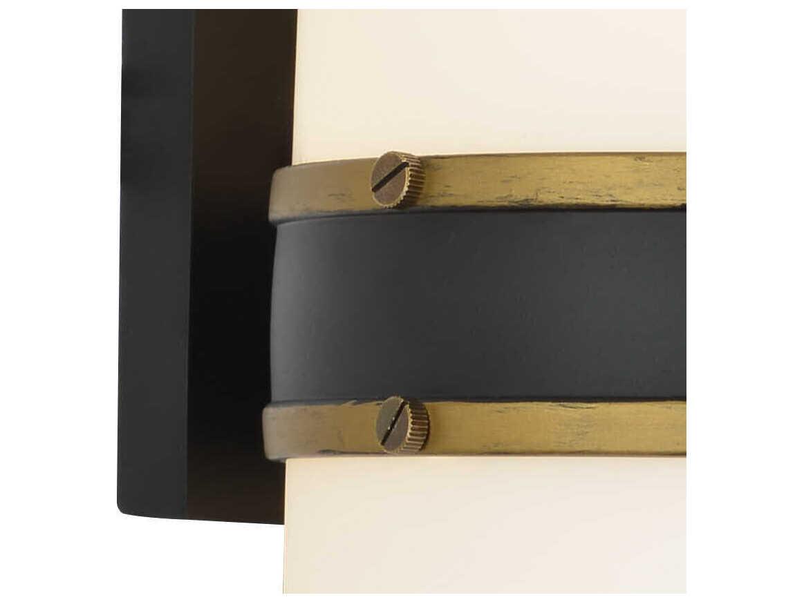 Crystorama Capsule Glass Outdoor Wall Light