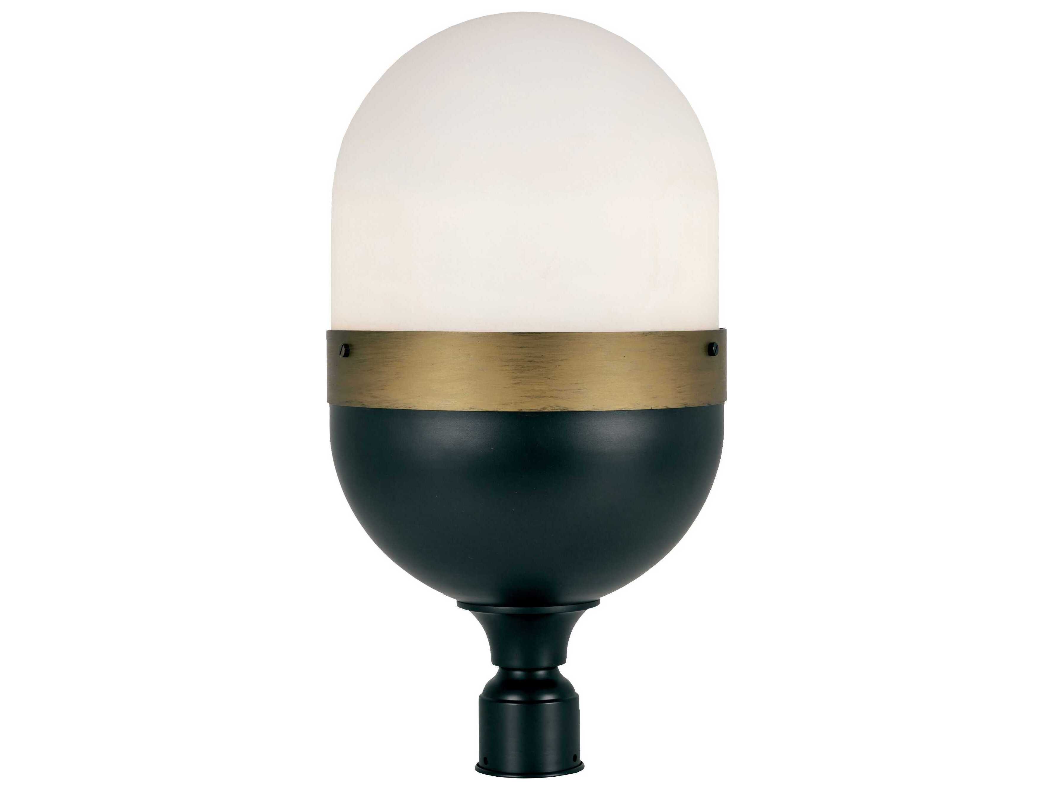 Crystorama Capsule 3 - Light Outdoor Post Light