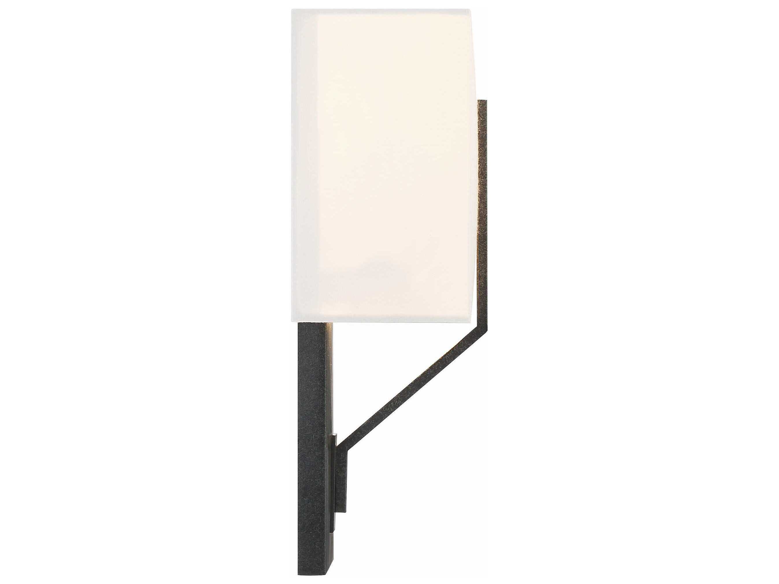 Crystorama Carlyn 2-Light Black Wall Sconce