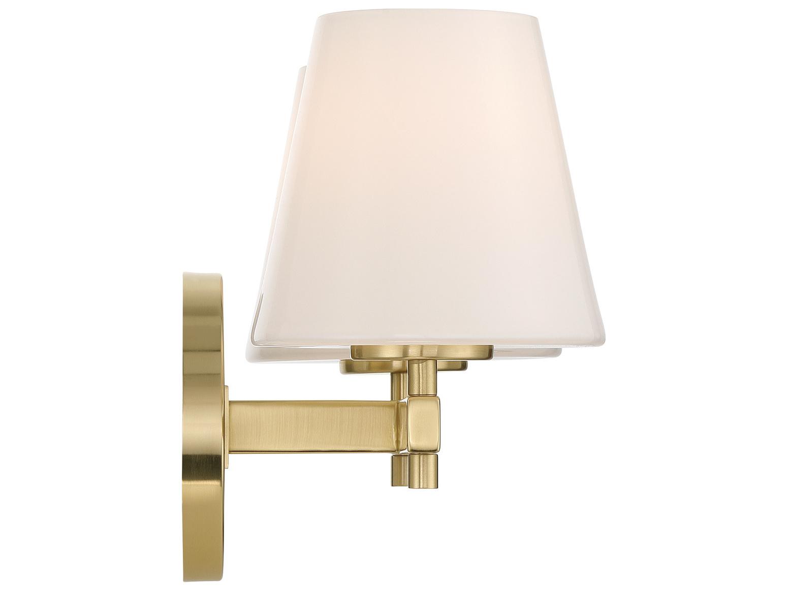 Crystorama Colton 2-Light Gold Wall Sconce