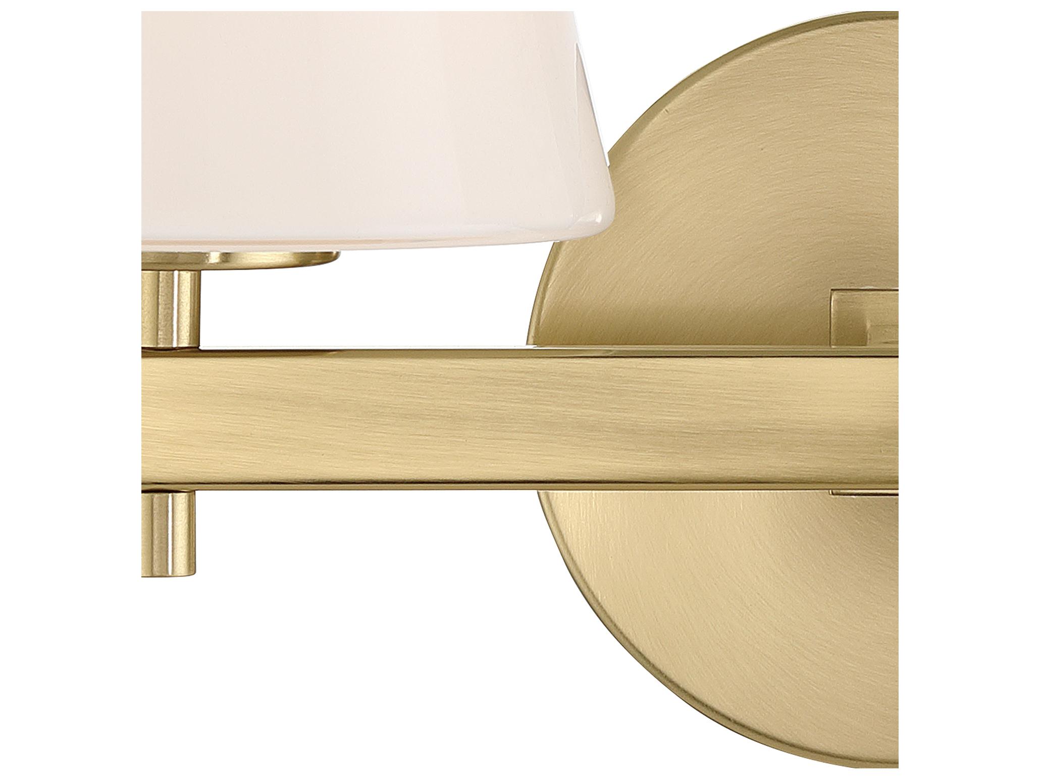 Crystorama Colton 2-Light Gold Wall Sconce
