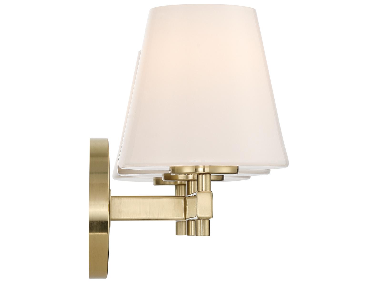 Crystorama Colton 3-Light Gold Vanity Light