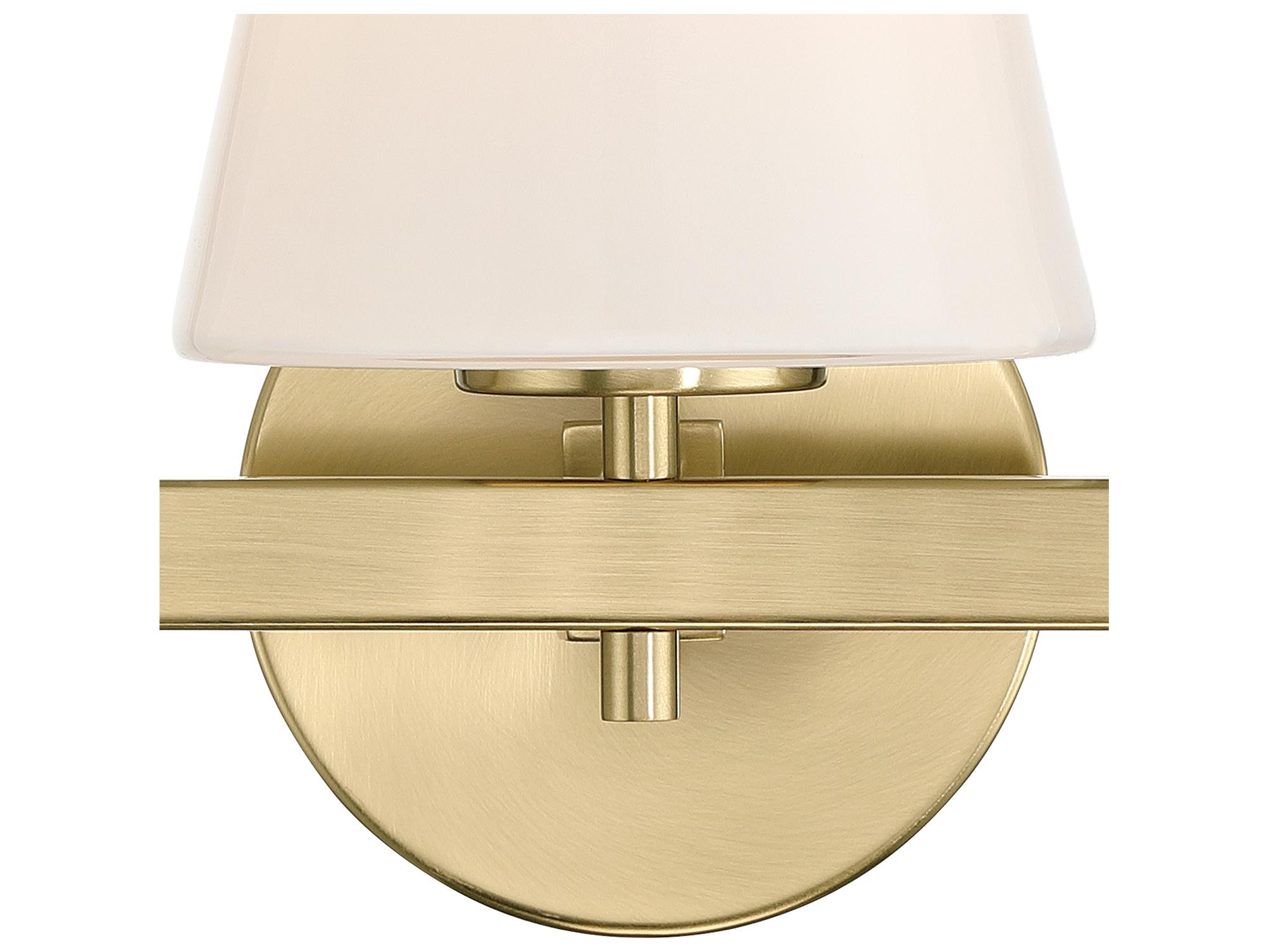 Crystorama Colton 3-Light Gold Vanity Light