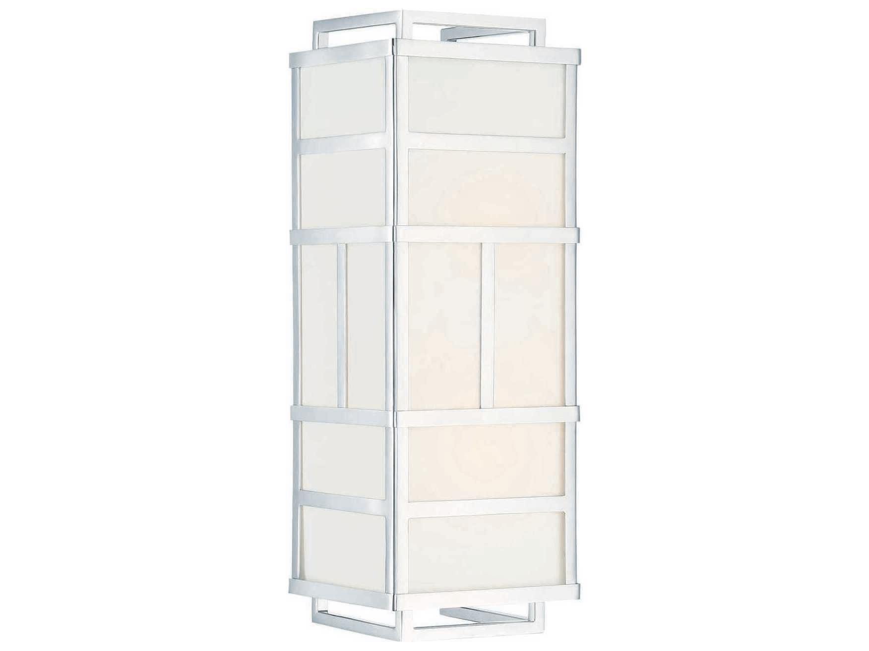 Crystorama Danielson 2-Light Nickel Wall Sconce