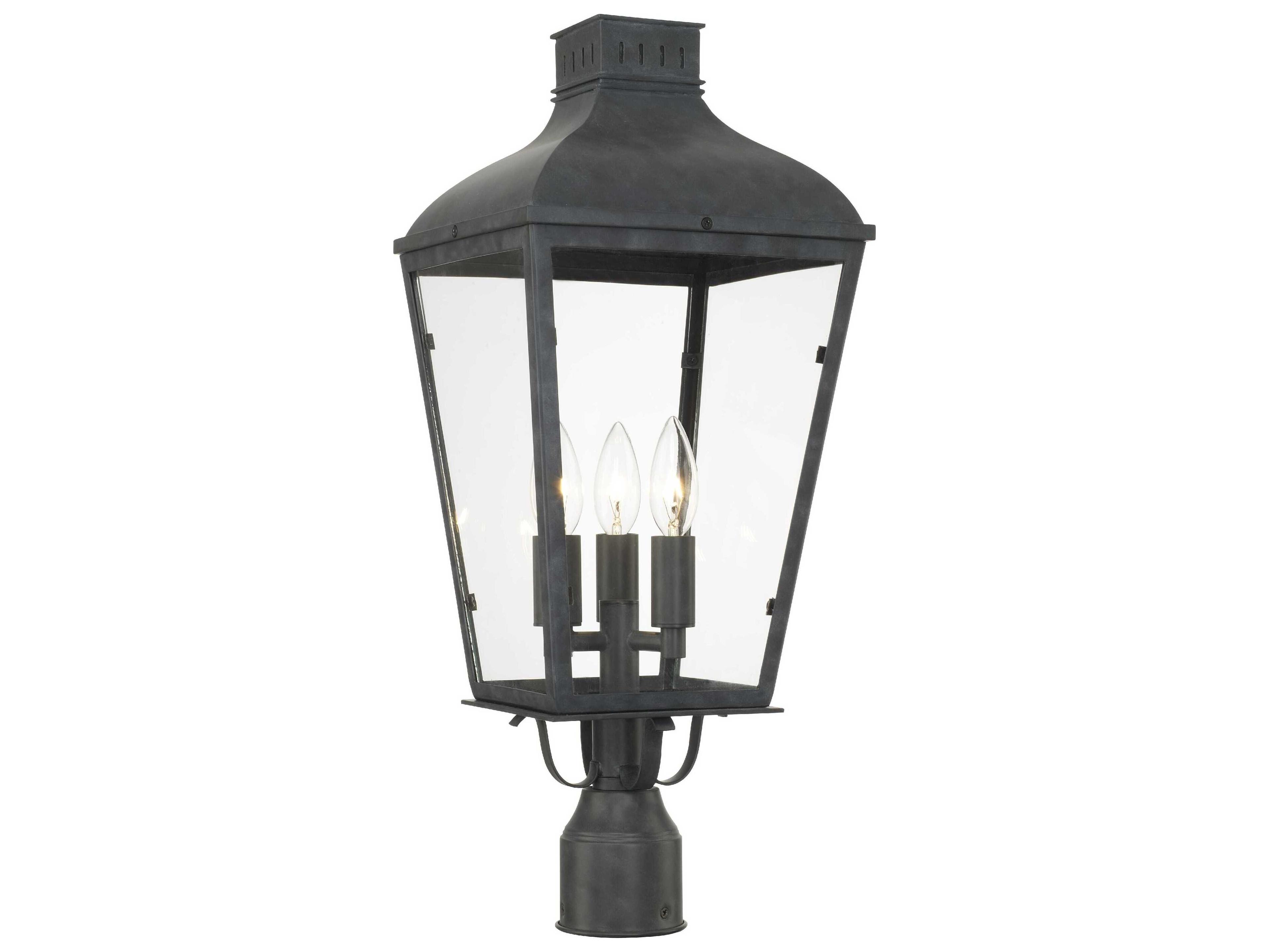 Crystorama Dumont 3 - Light Outdoor Post Light