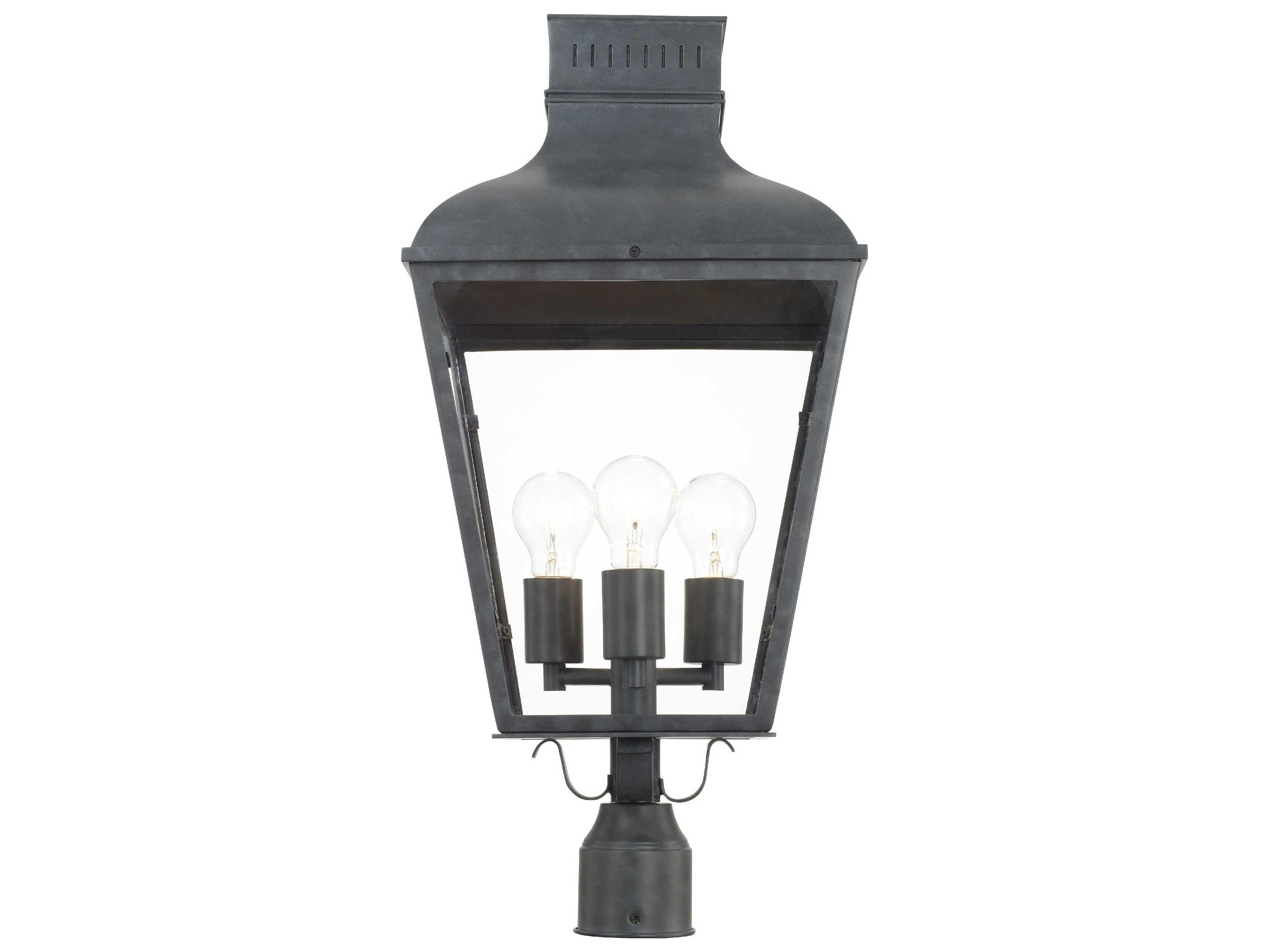 Crystorama Dumont 3 - Light Outdoor Post Light