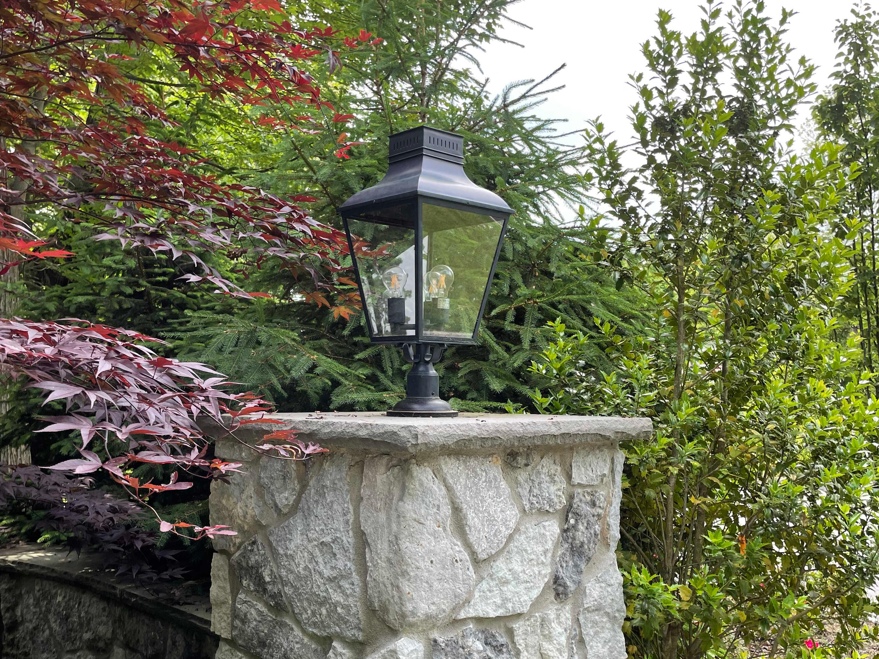 Crystorama Dumont 3 - Light Outdoor Post Light