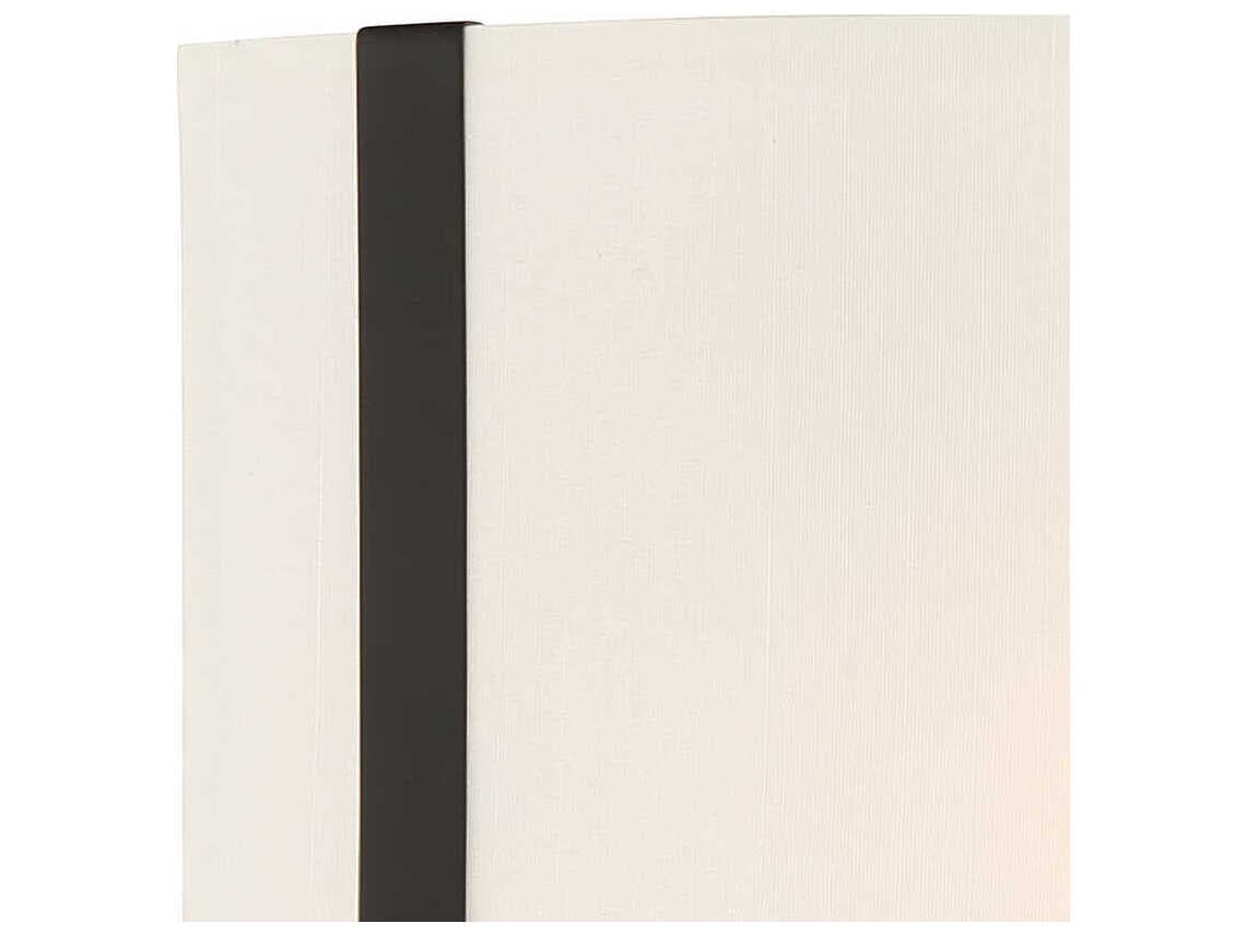 Crystorama Fulton 2-Light Black Wall Sconce