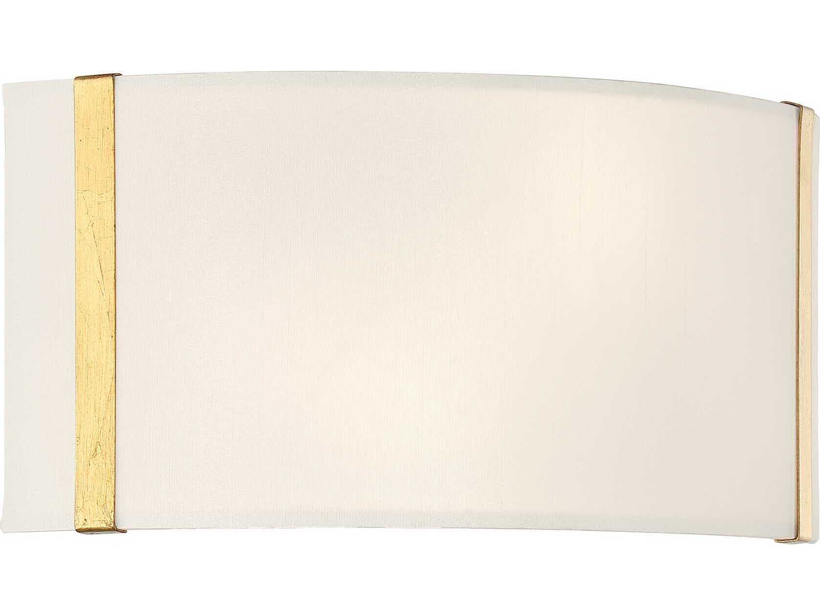 Crystorama Fulton 2-Light Antique Gold Wall Sconce