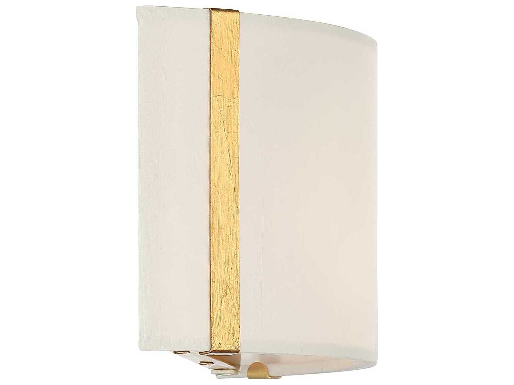 Crystorama Fulton 2-Light Antique Gold Wall Sconce
