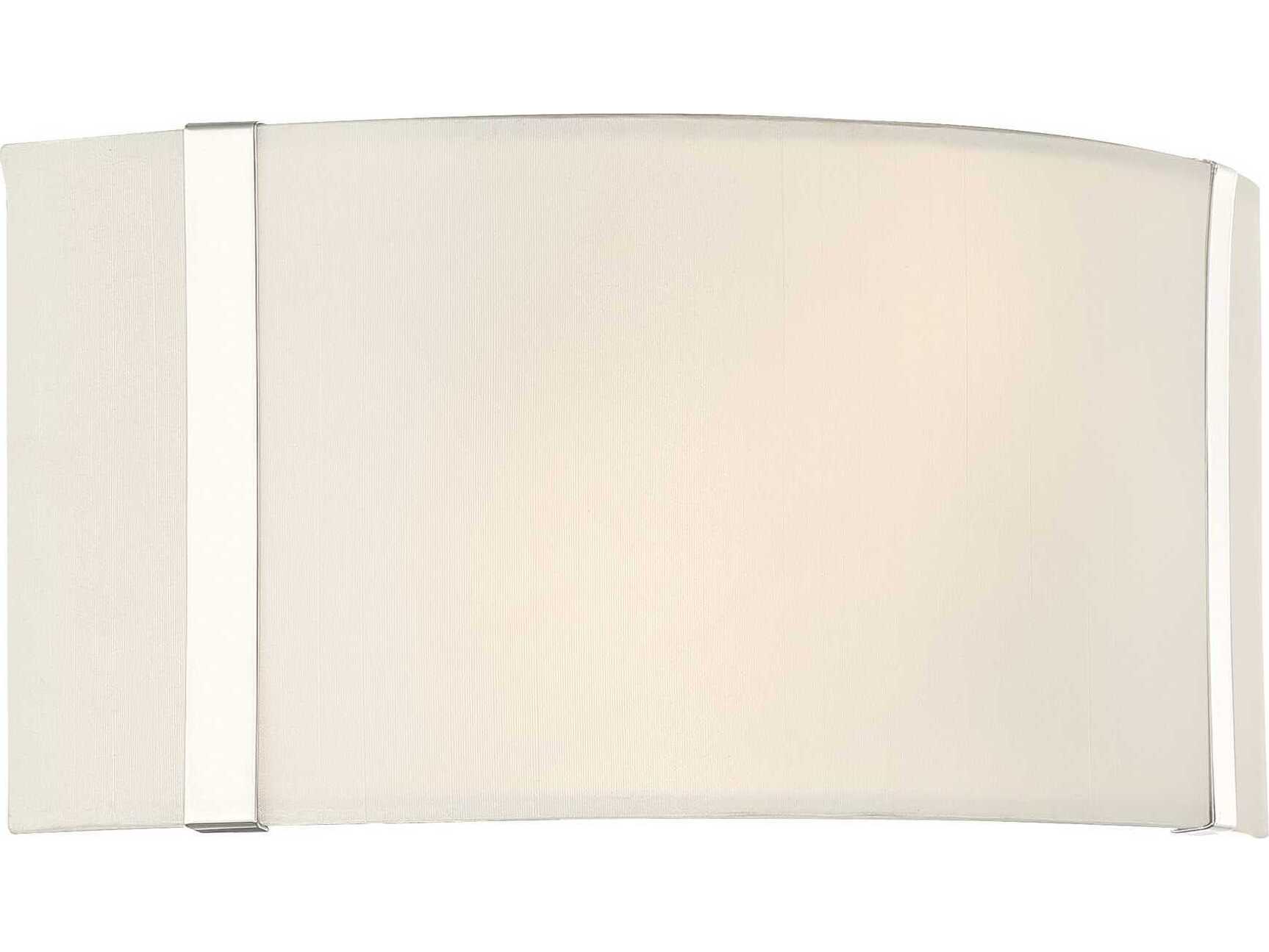 Crystorama Fulton 2-Light Polished Nickel Wall Sconce