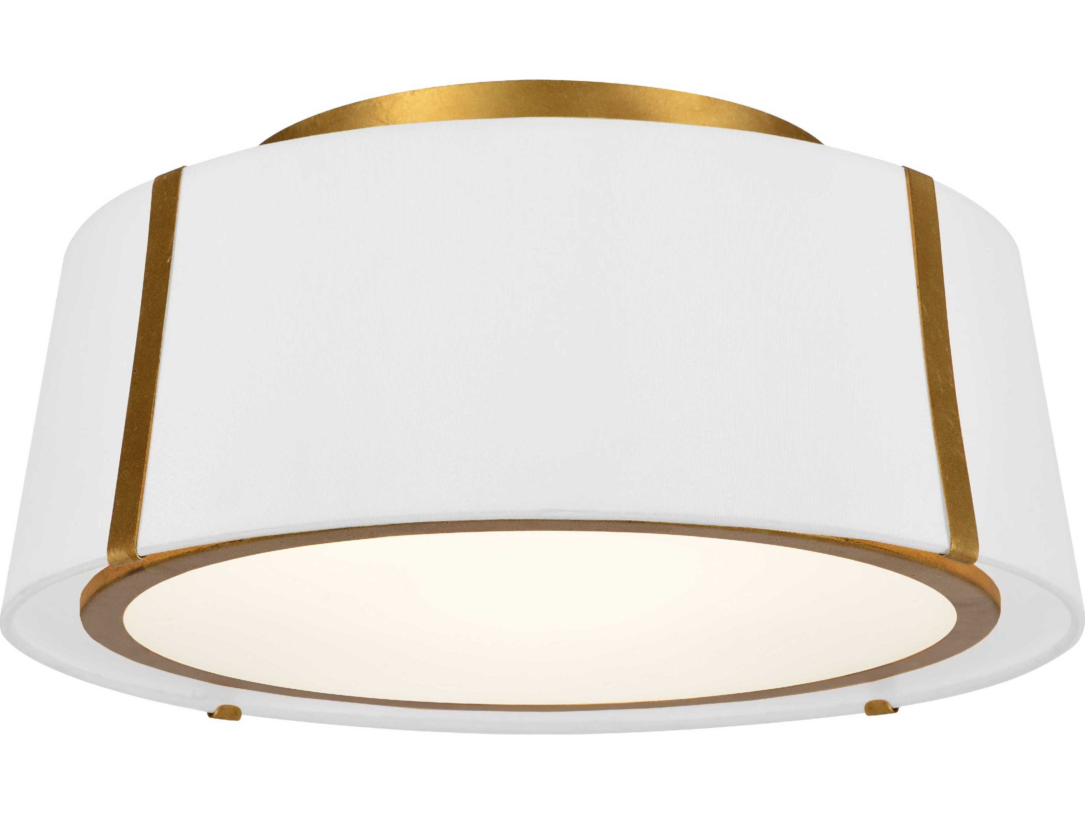 Crystorama Fulton 3-Light Black Drum Semi Flush Mount