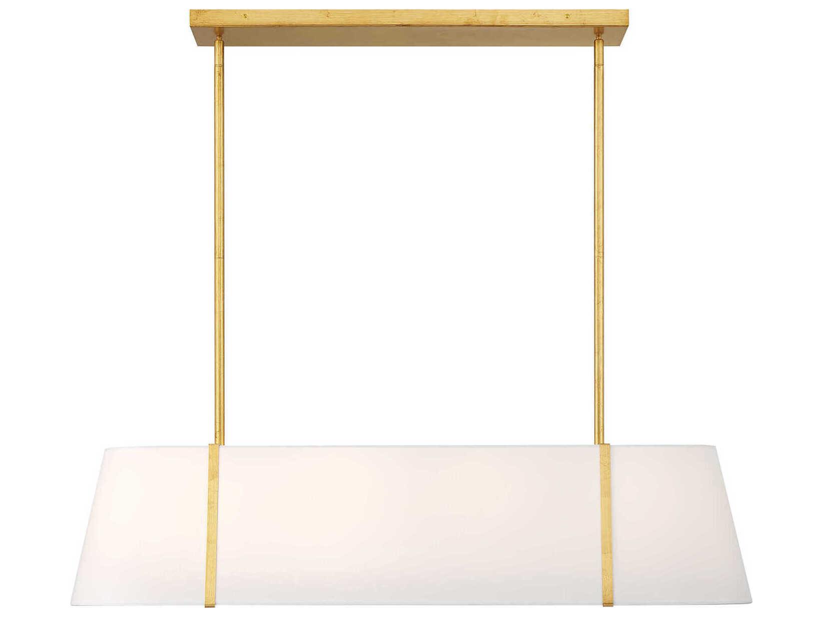 Crystorama Fulton 4-Light Antique Gold Island Pendant