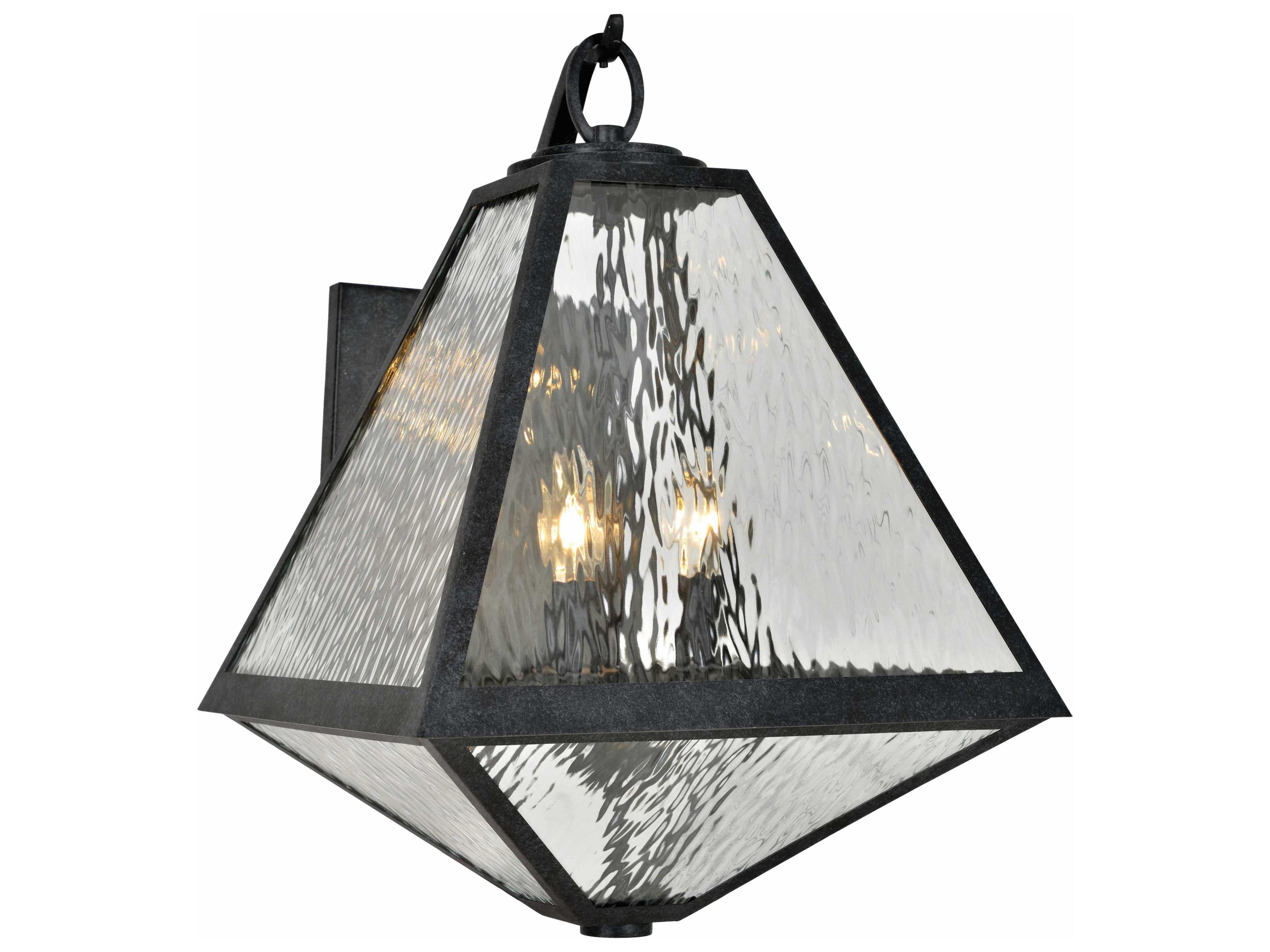 Crystorama Glacier 3 - Light Outdoor Wall Light