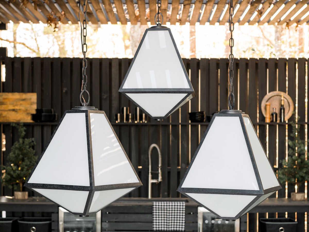 Crystorama Glacier 3 - Light Outdoor Hanging Light