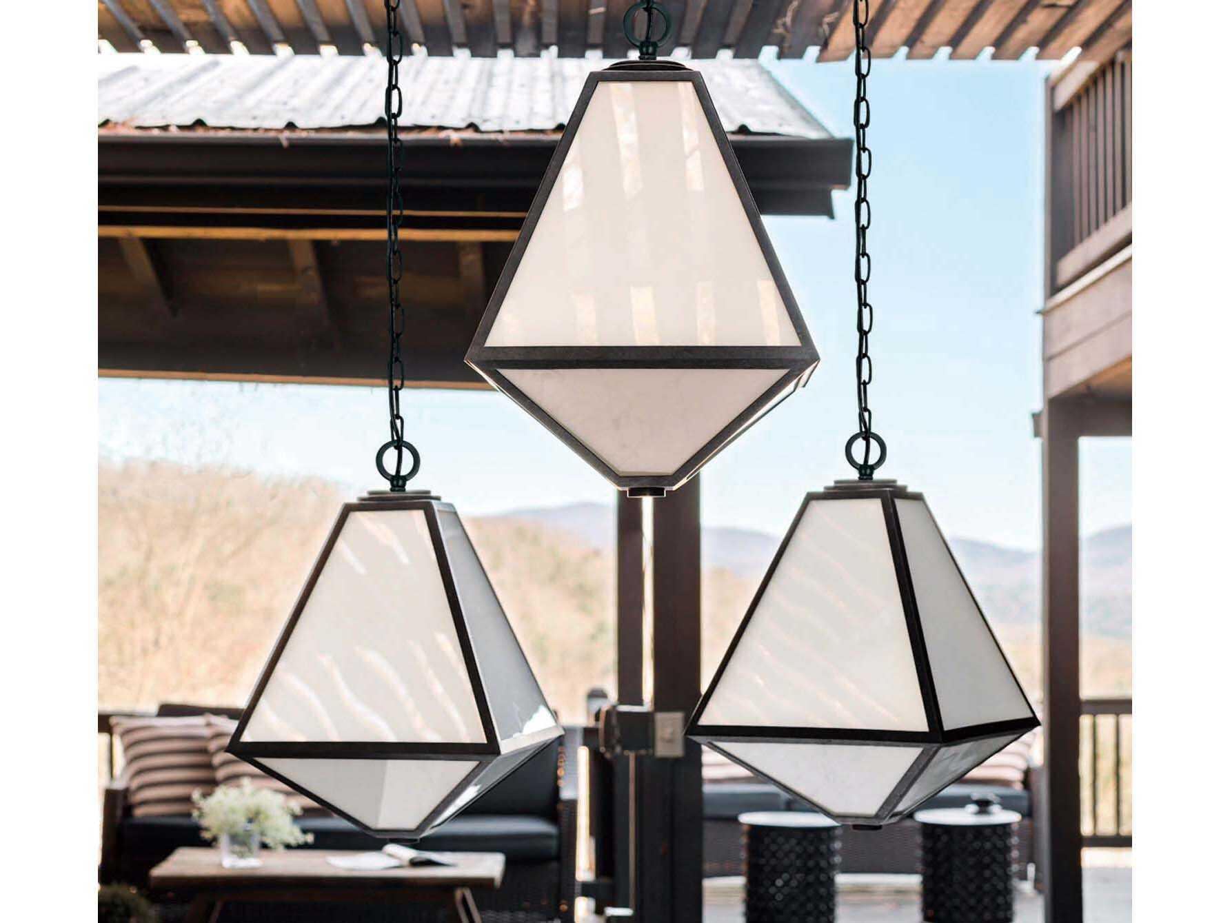 Crystorama Glacier 3 - Light Outdoor Hanging Light