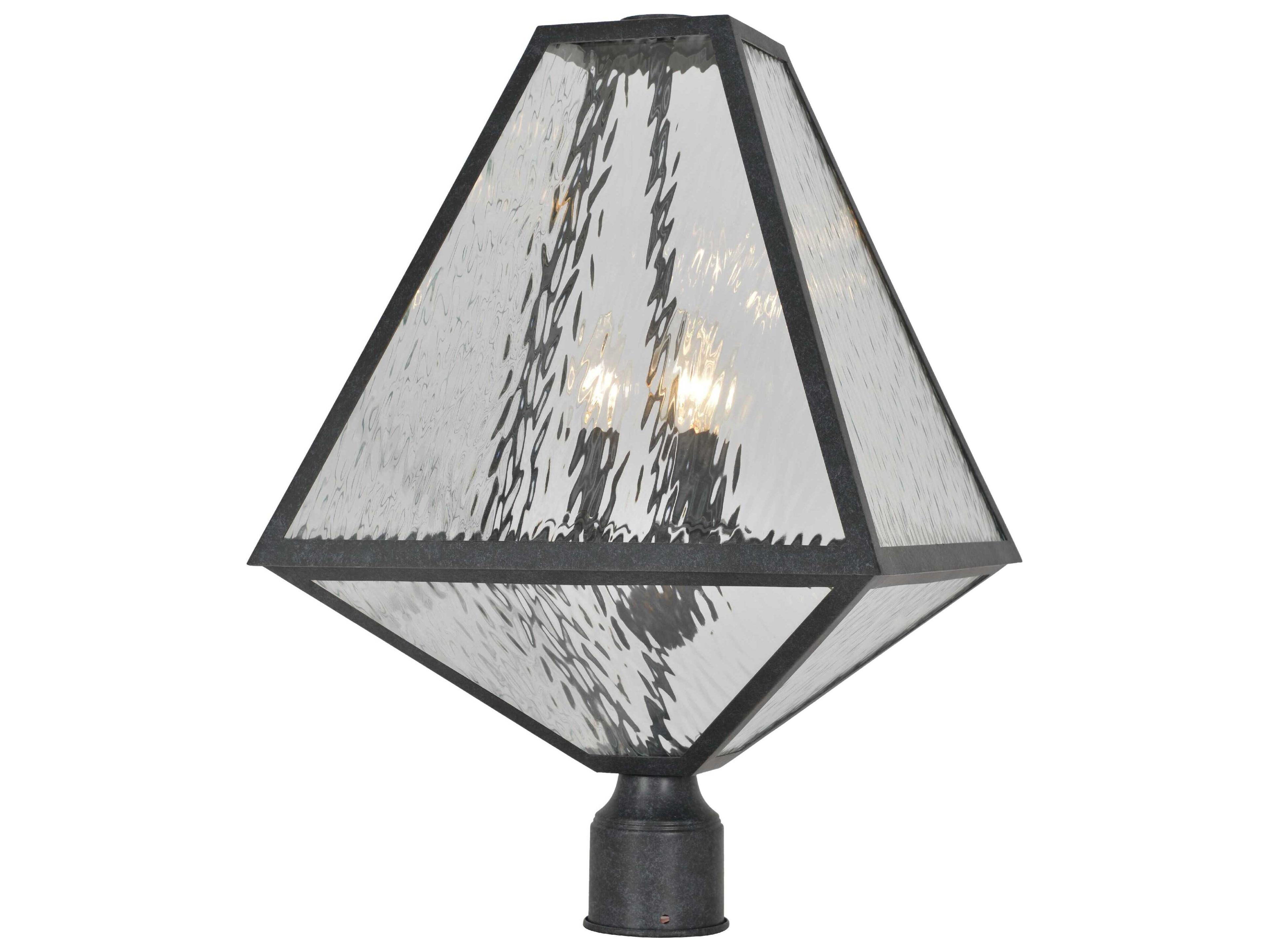Crystorama Glacier 3 - Light Outdoor Post Light