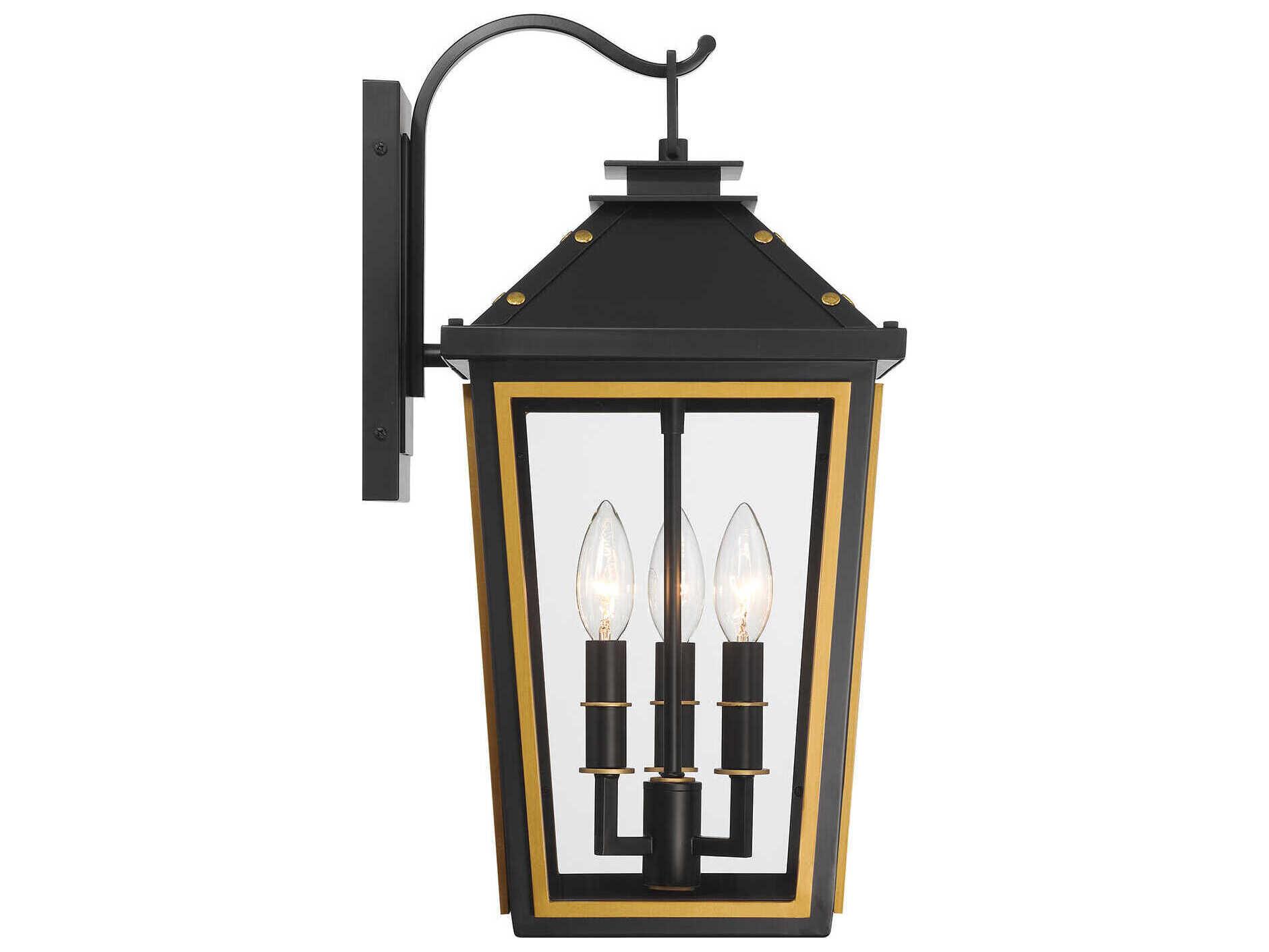 Crystorama Hawkins 3-Light Outdoor Wall Light