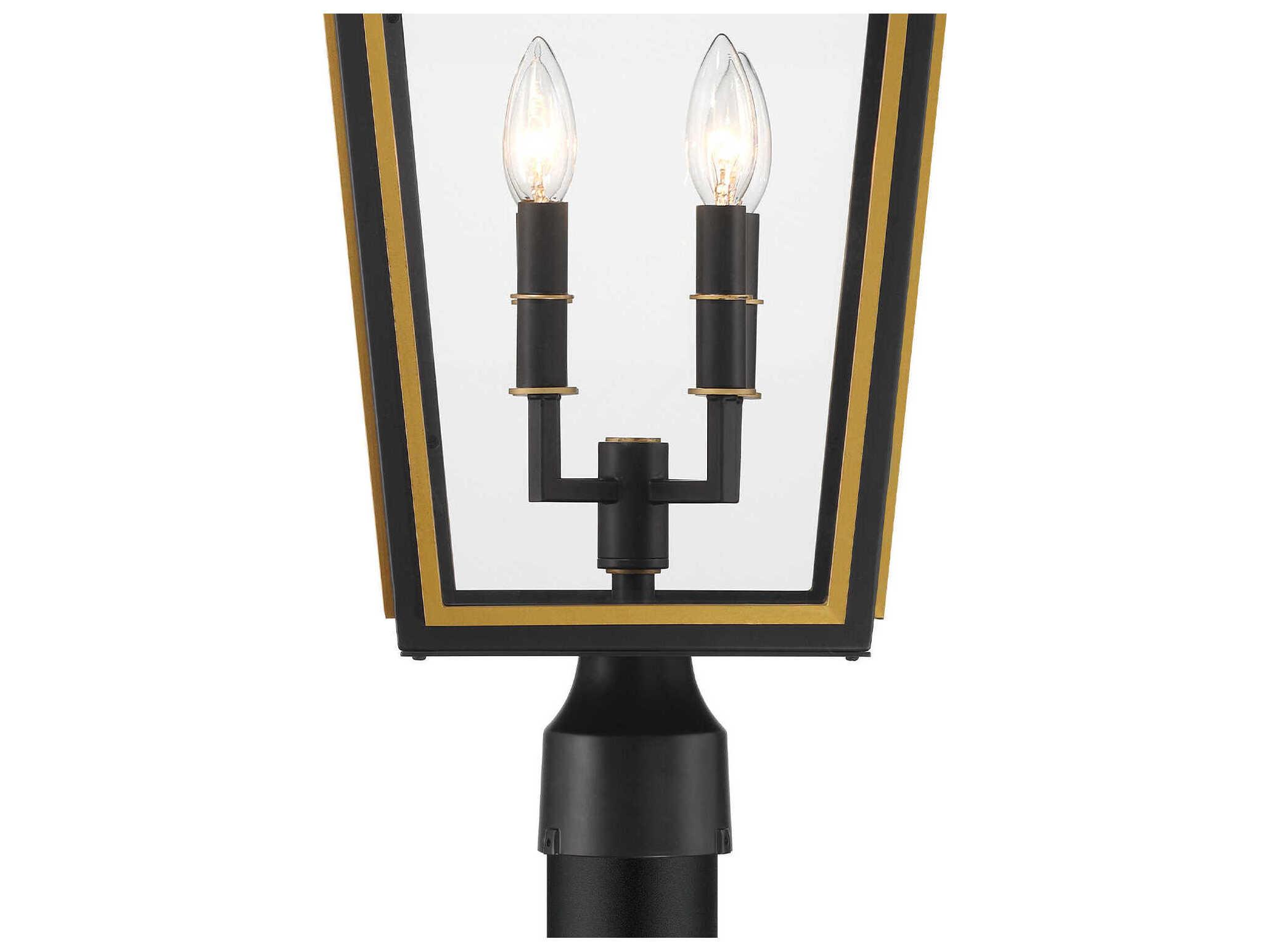 Crystorama Hawkins 4-Light Outdoor Post Light