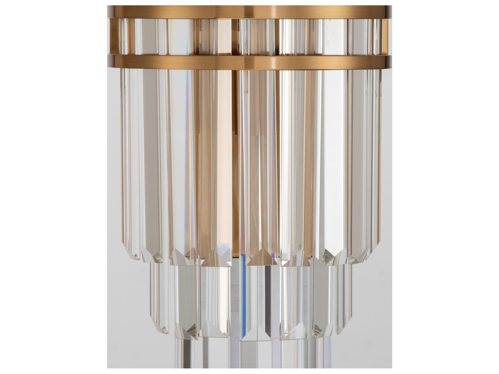 Crystorama Hayes 2-Light Gold Wall Sconce