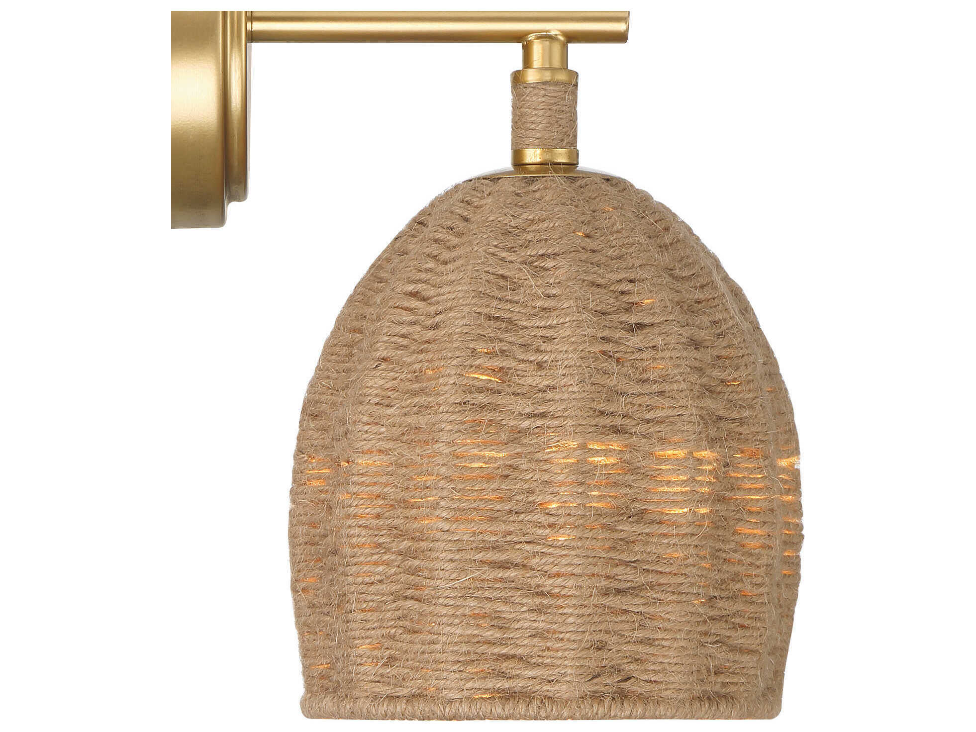 Crystorama Jace 1-Light Soft Gold Wall Sconce