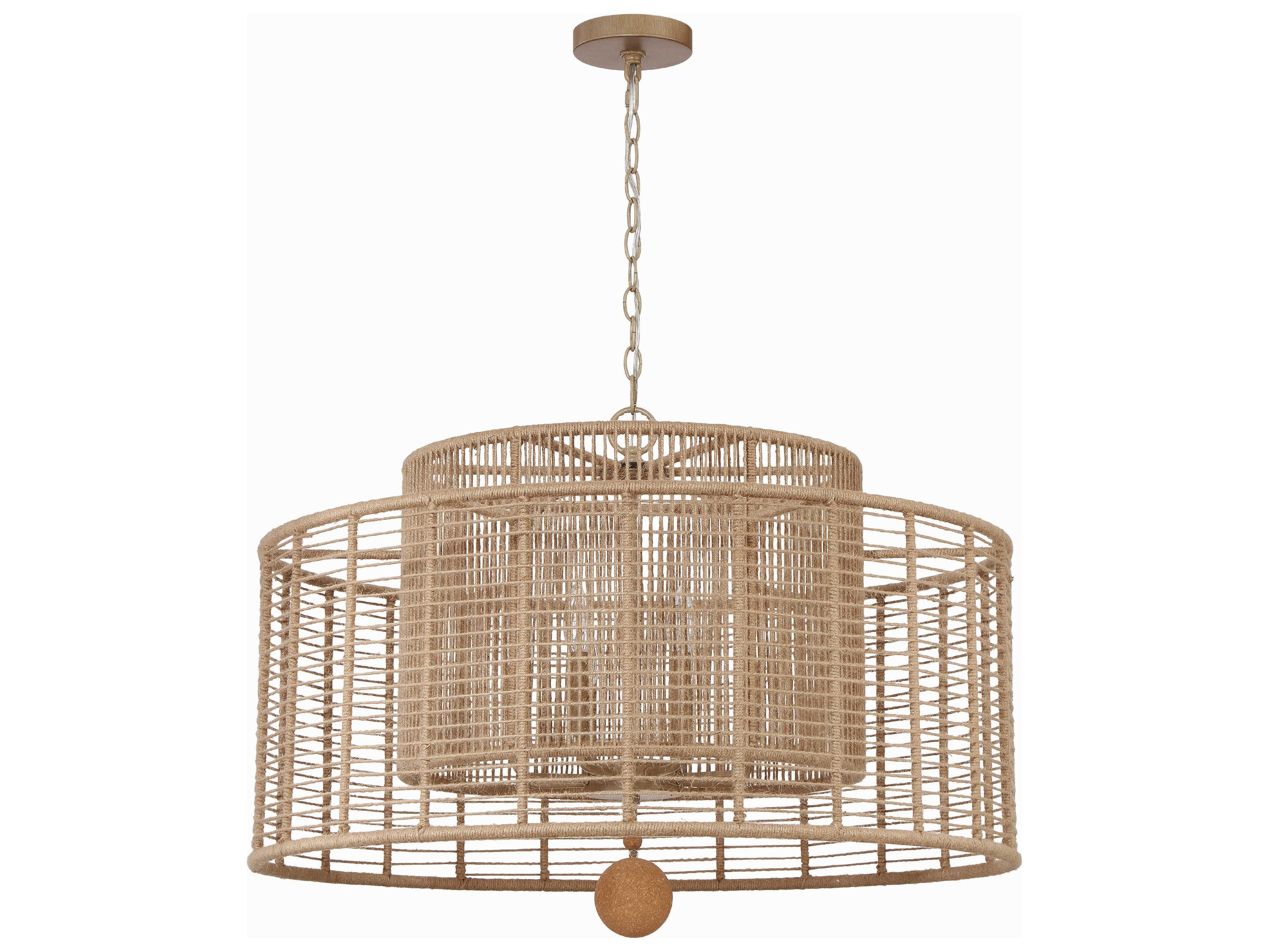 Crystorama Jayna 8-Light Burnished Silver Candelabra Chandelier