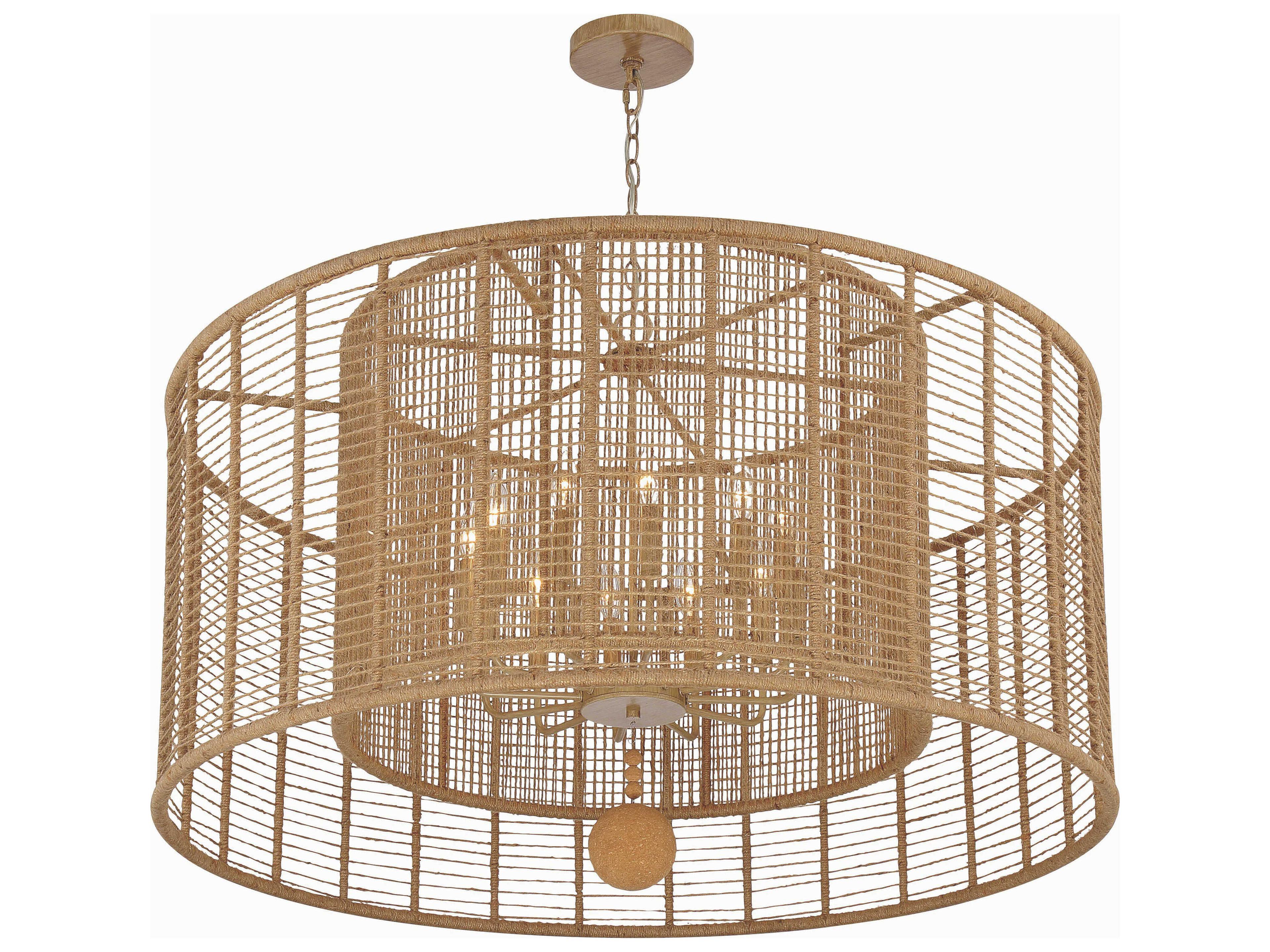 Crystorama Jayna 12-Light Burnished Silver Candelabra Drum Tiered Chandelier