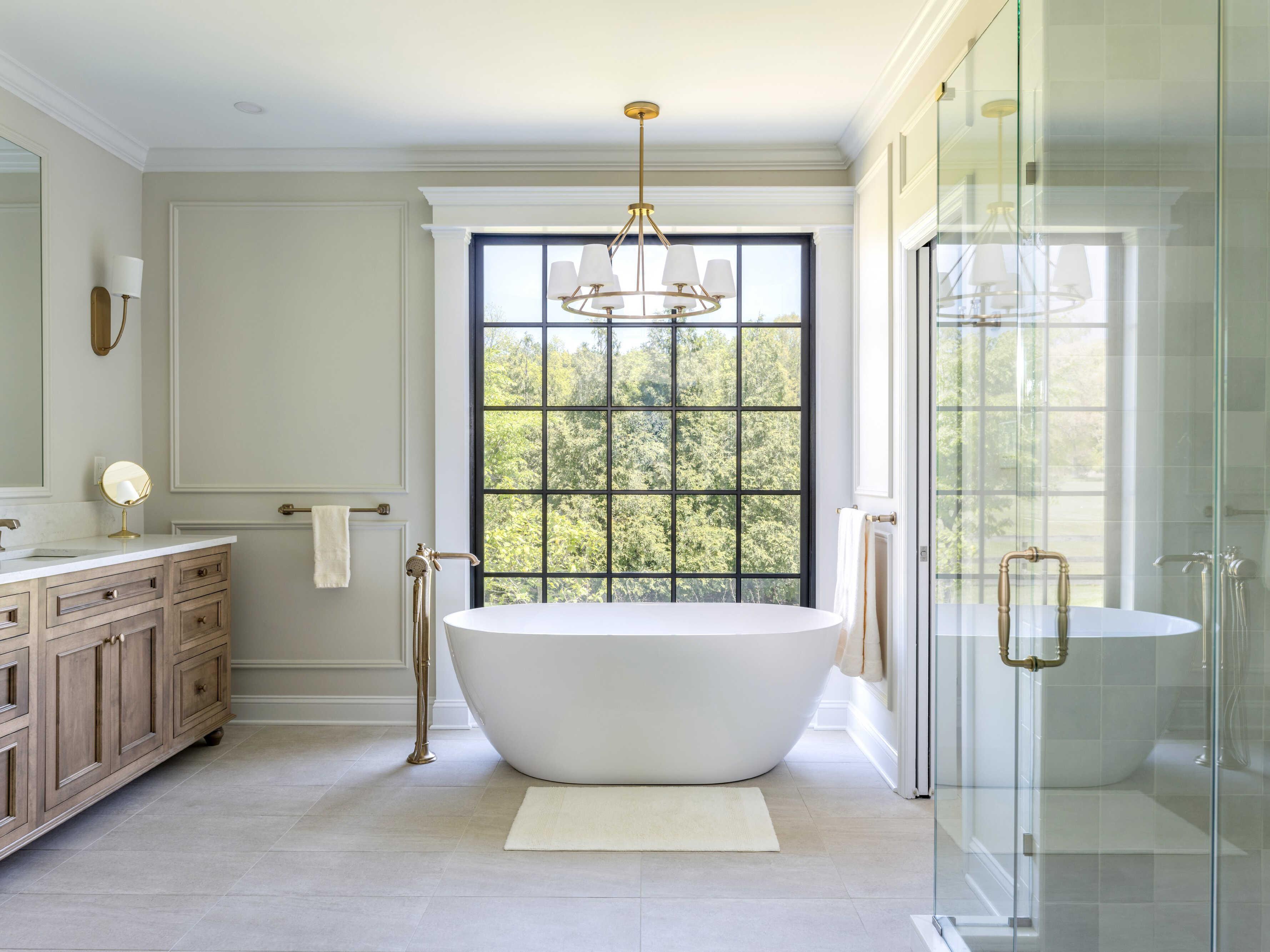 Crystorama Keenan 6-Light Vibrant Gold Glass Chandelier