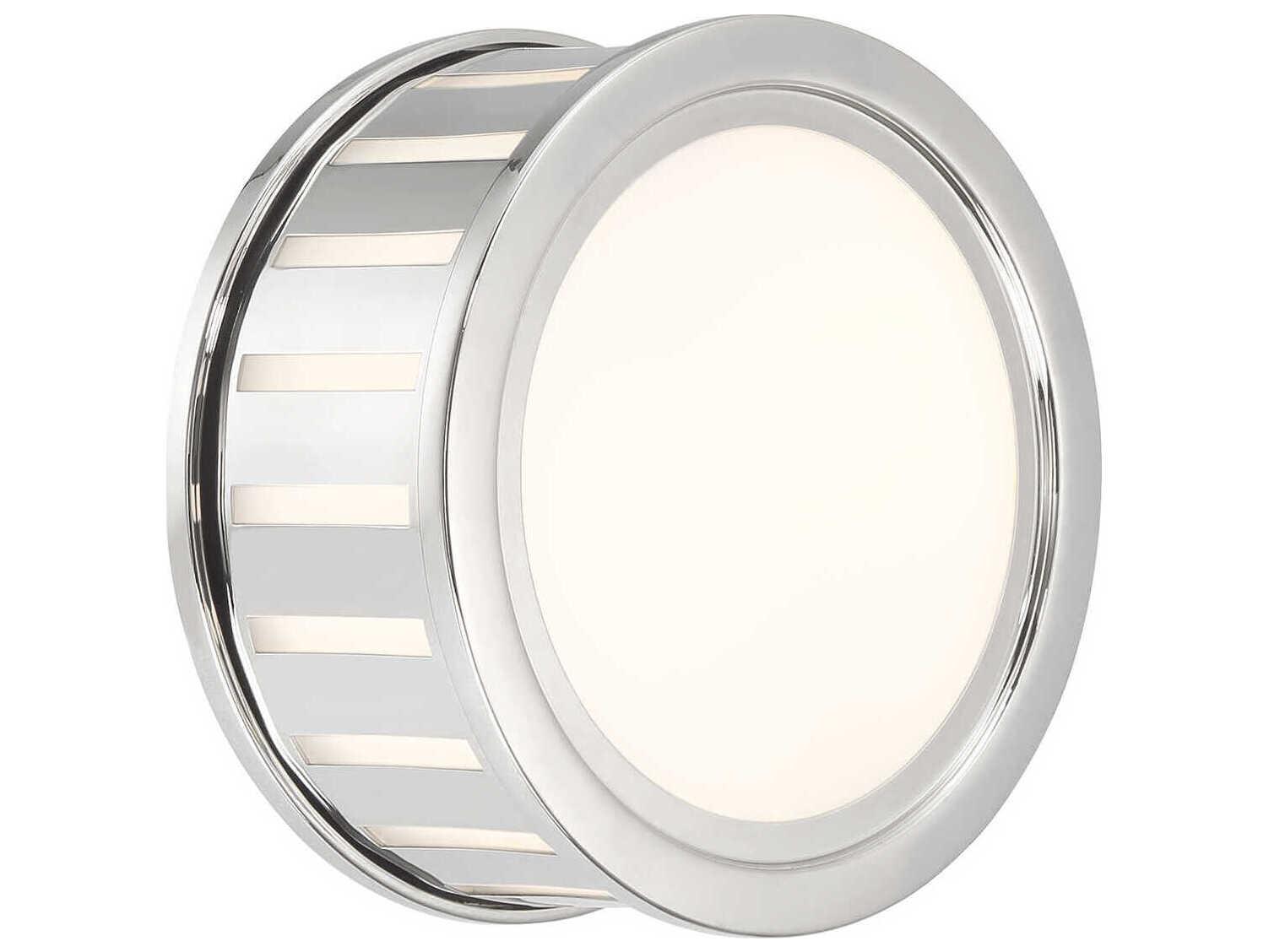 Crystorama Kendal 2-Light Polished Nickel Wall Sconce