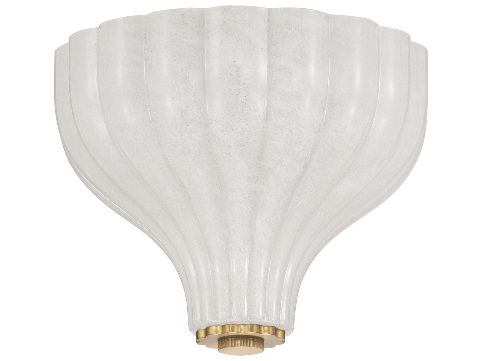 Crystorama Layton 3-Light Gold Flush Mount