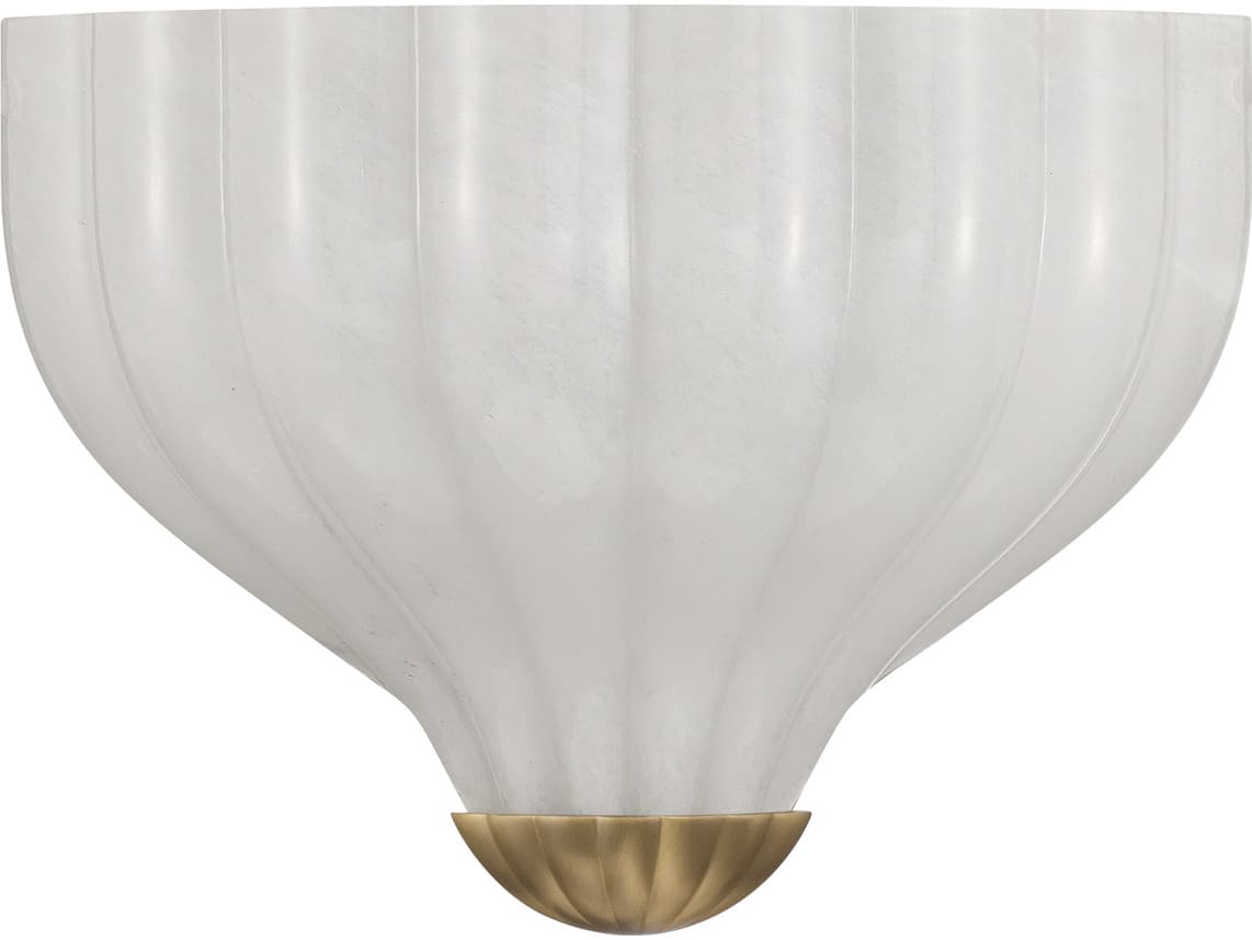 Crystorama Layton 1-Light Gold Wall Sconce