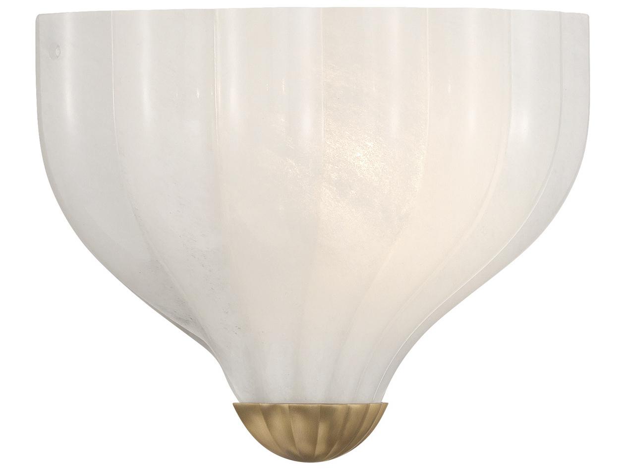 Crystorama Layton 1-Light Gold Wall Sconce