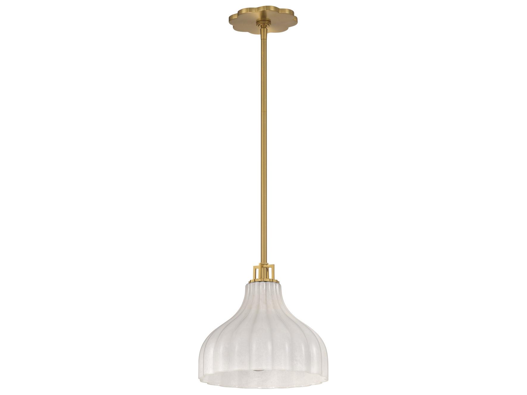 Crystorama Layton 1-Light Gold Mini Pendant