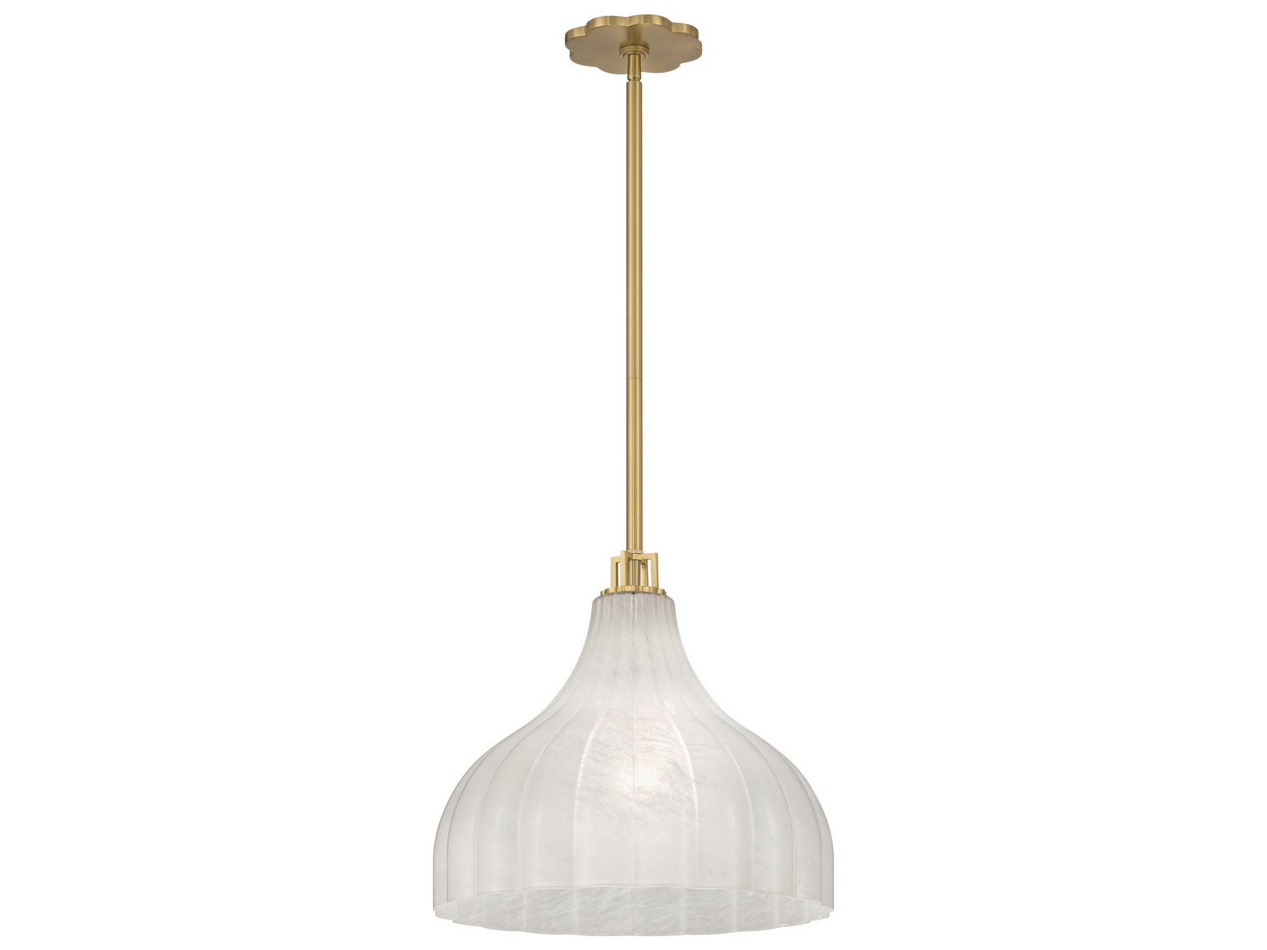 Crystorama Layton 1-Light Gold Pendant