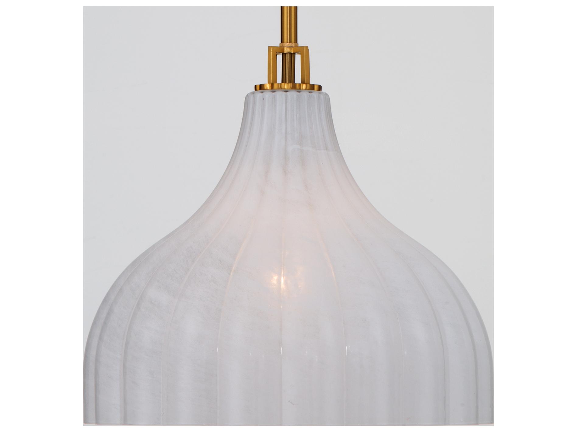 Crystorama Layton 1-Light Gold Pendant