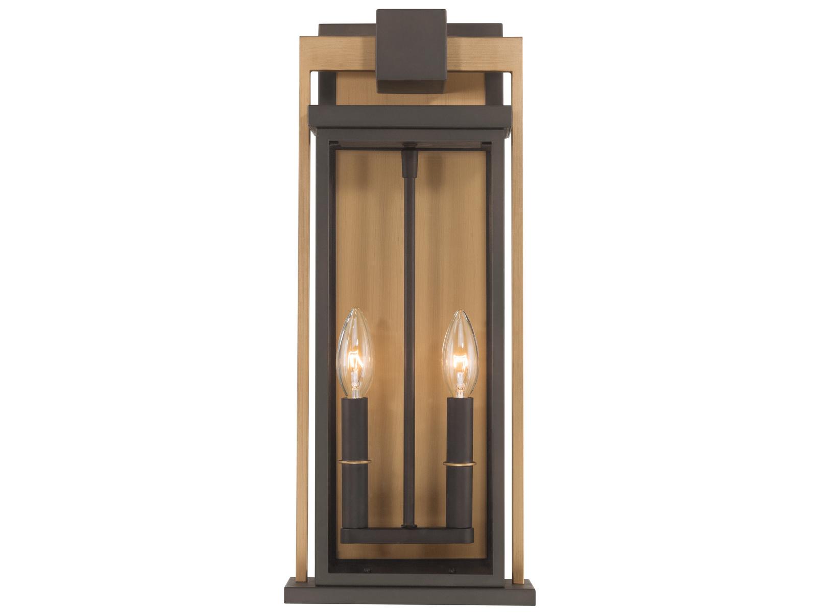 Crystorama Lendel 2-Light Outdoor Wall Light