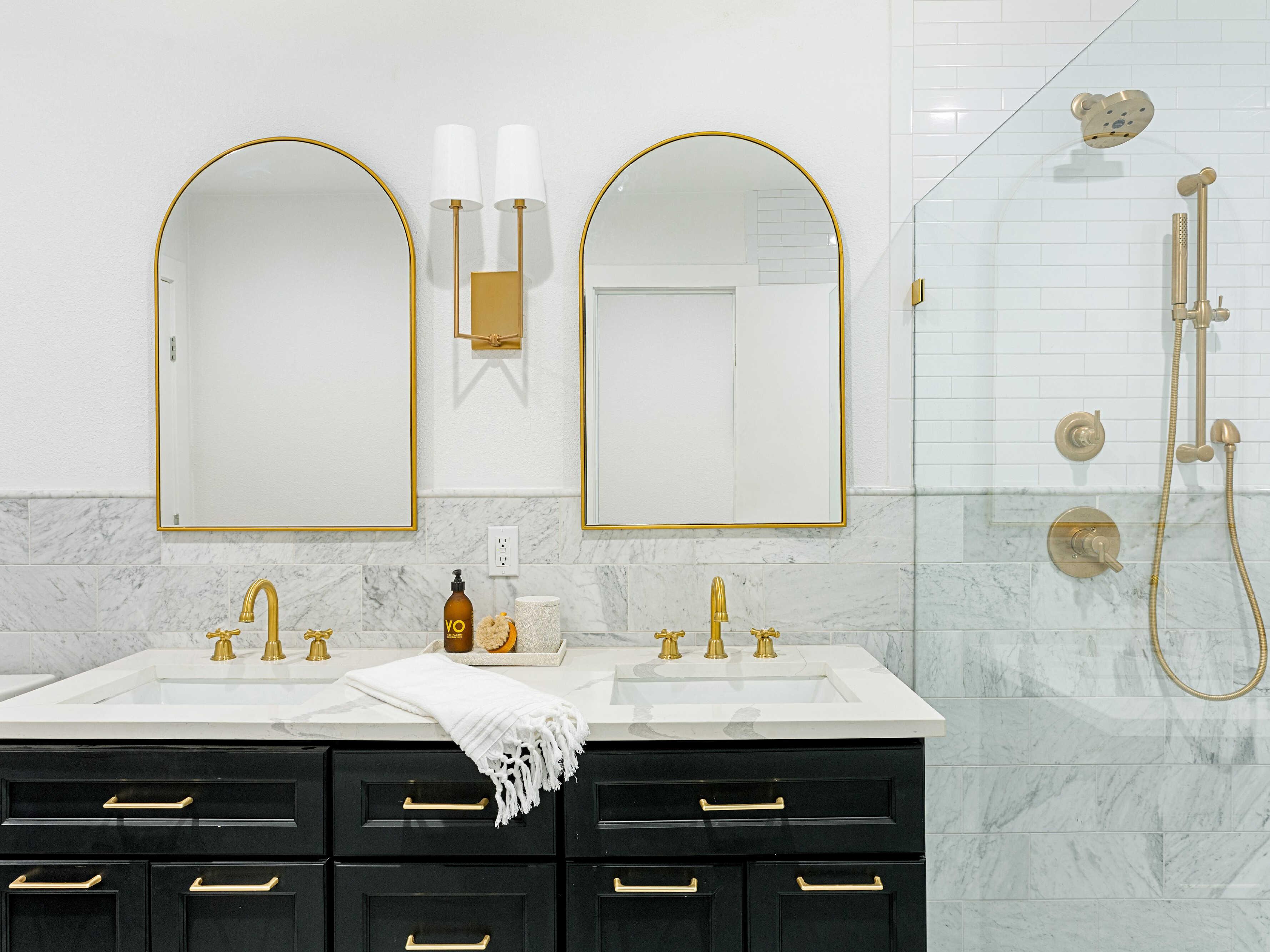 Crystorama Lena 2-Light Black Wall Sconce