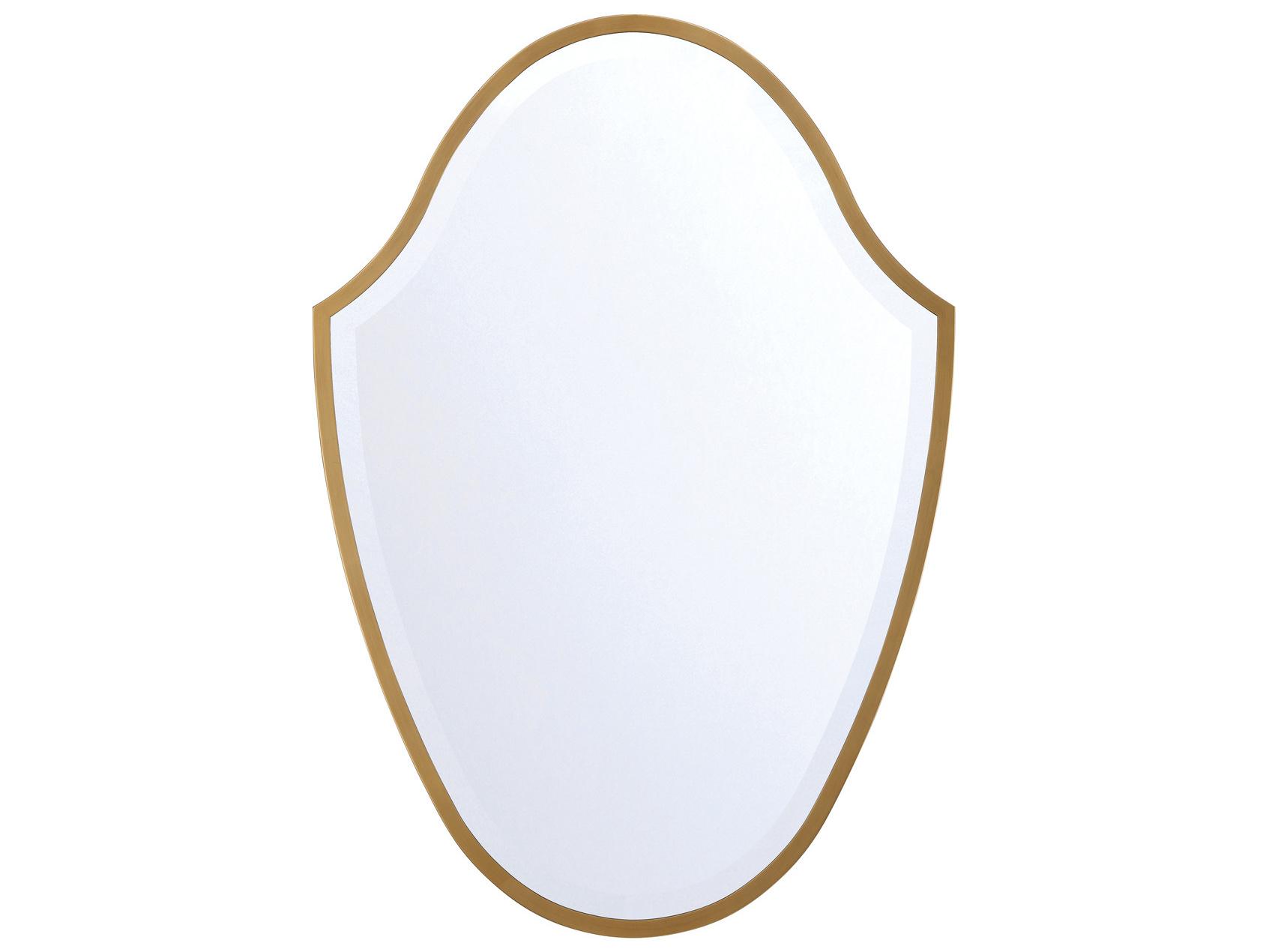 Crystorama Lindee Gold Wall Mirror