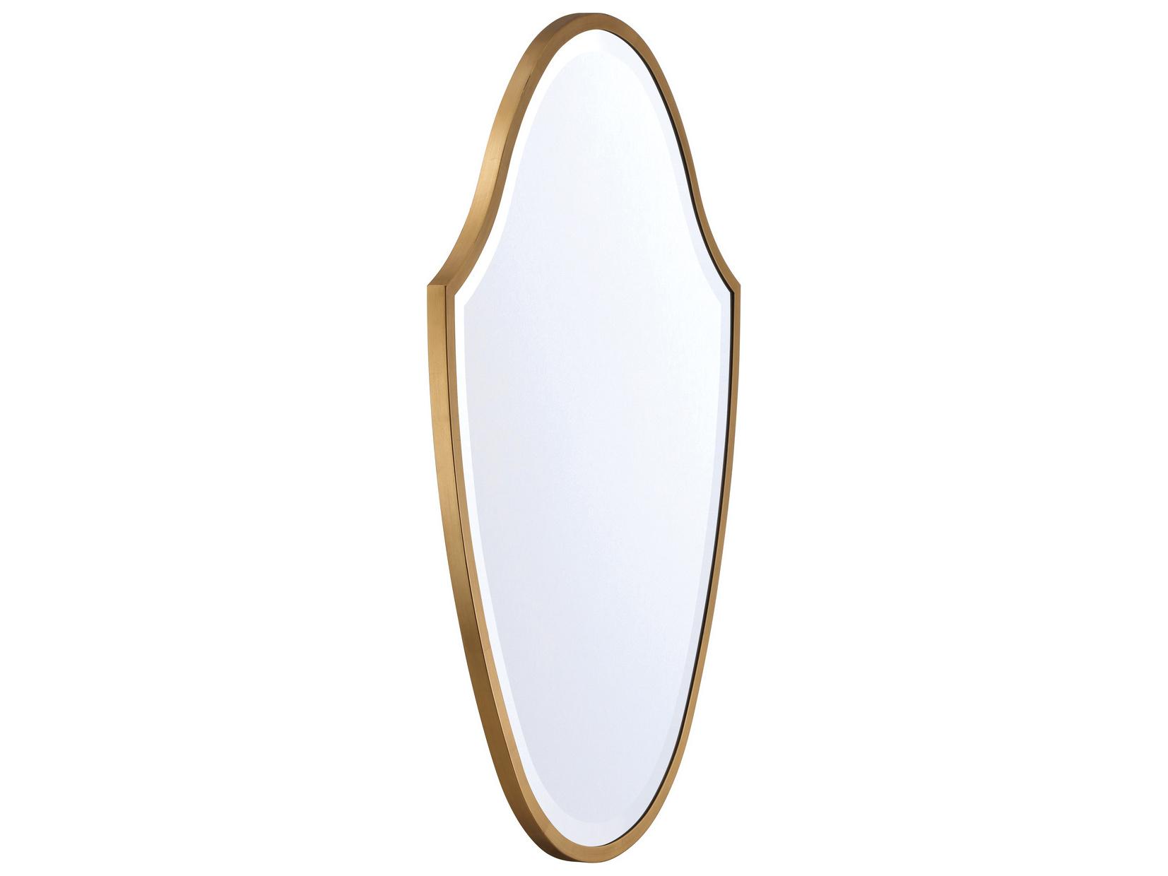 Crystorama Lindee Gold Wall Mirror