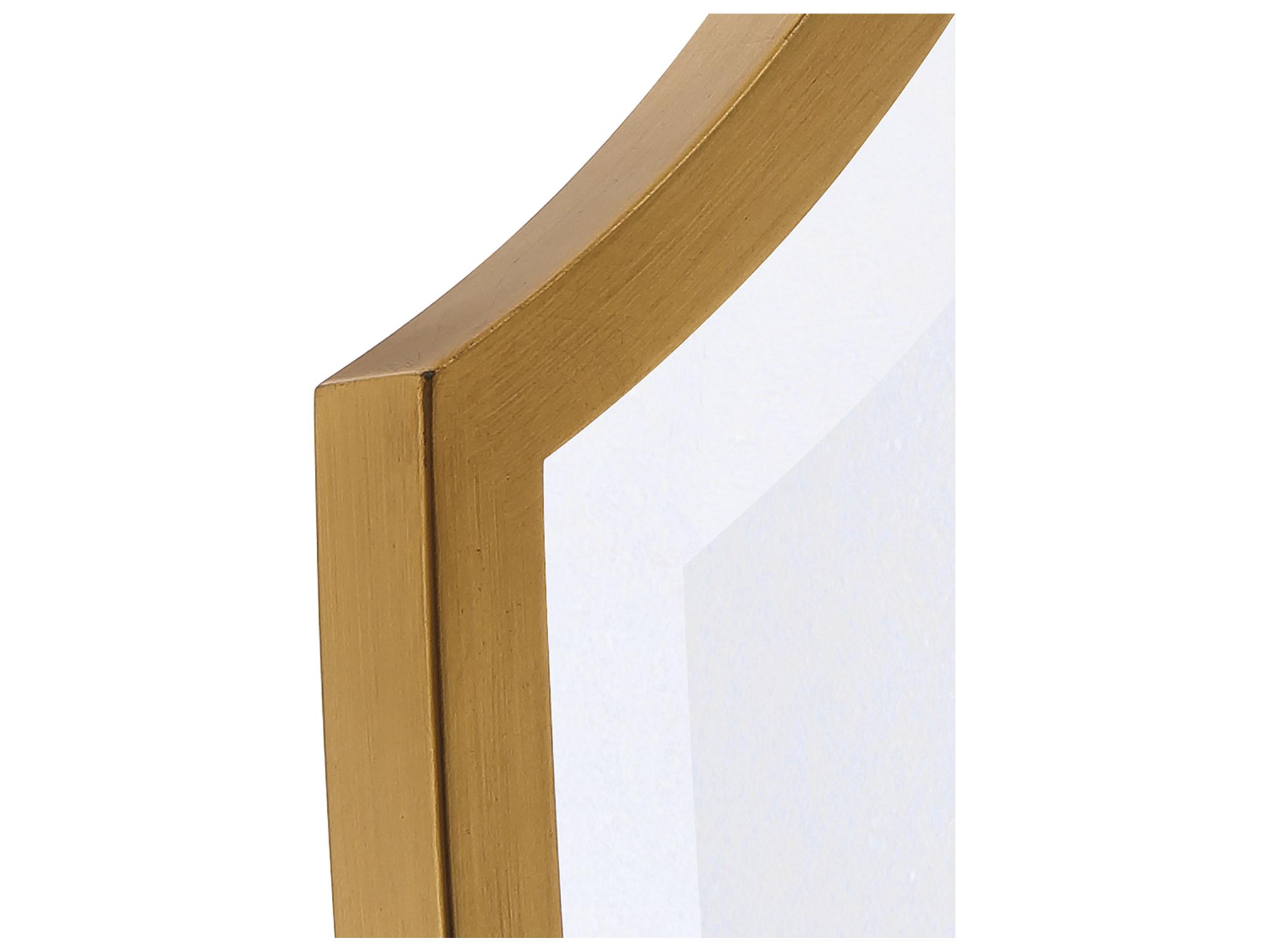 Crystorama Lindee Gold Wall Mirror