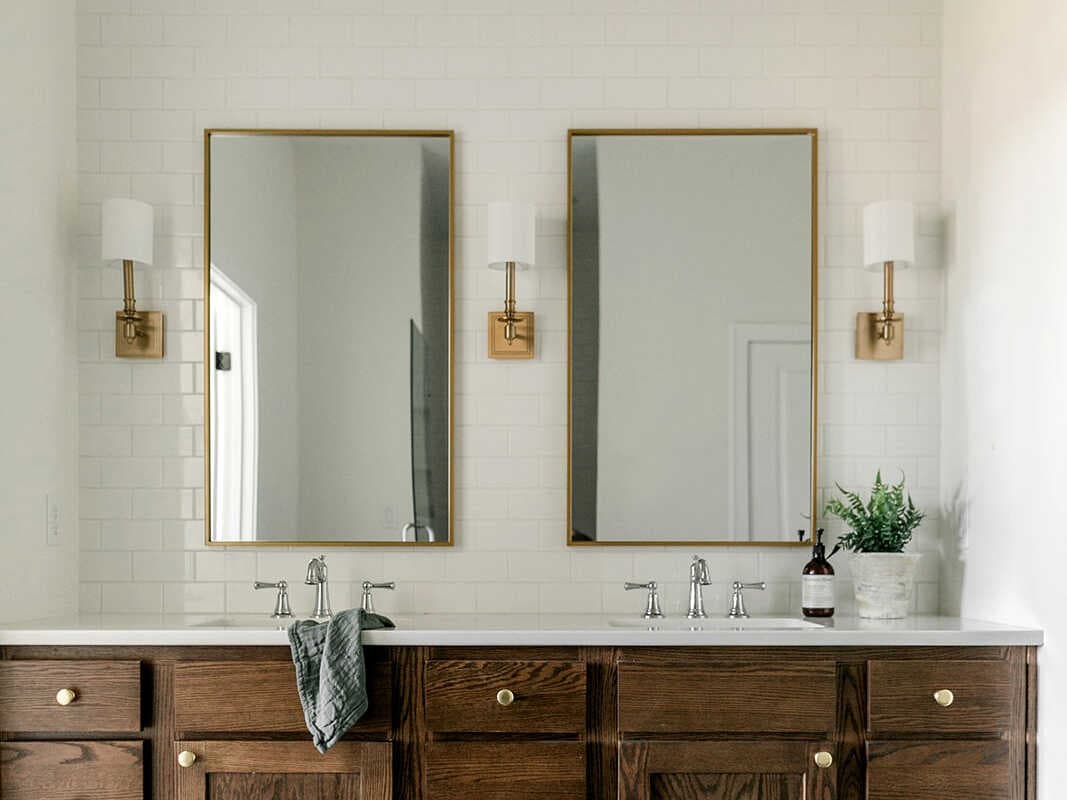 Crystorama Lloyd 1-Light Aged Brass White Wall Sconce