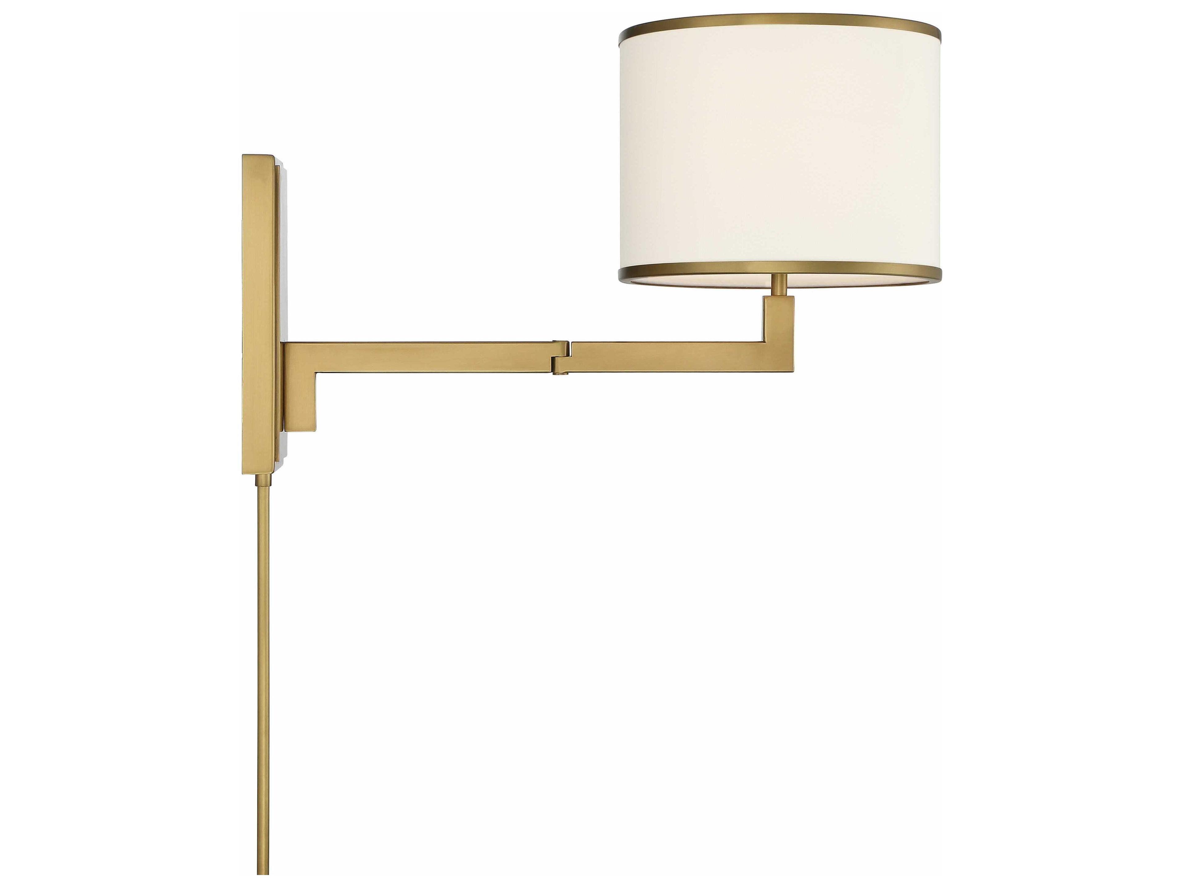 Crystorama Madison 1 - Light Swing Arm